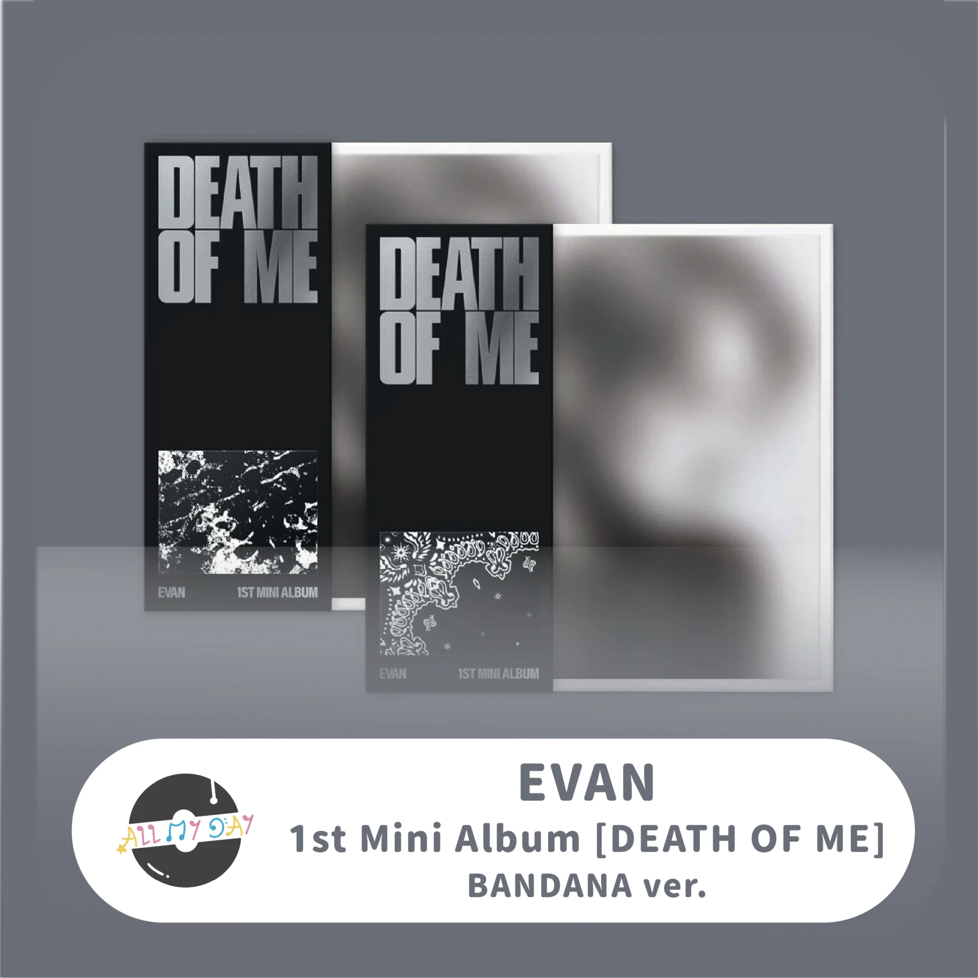 李羲承 EVAN 迷你一輯《DEATH OF ME》(BANDANA ver.)