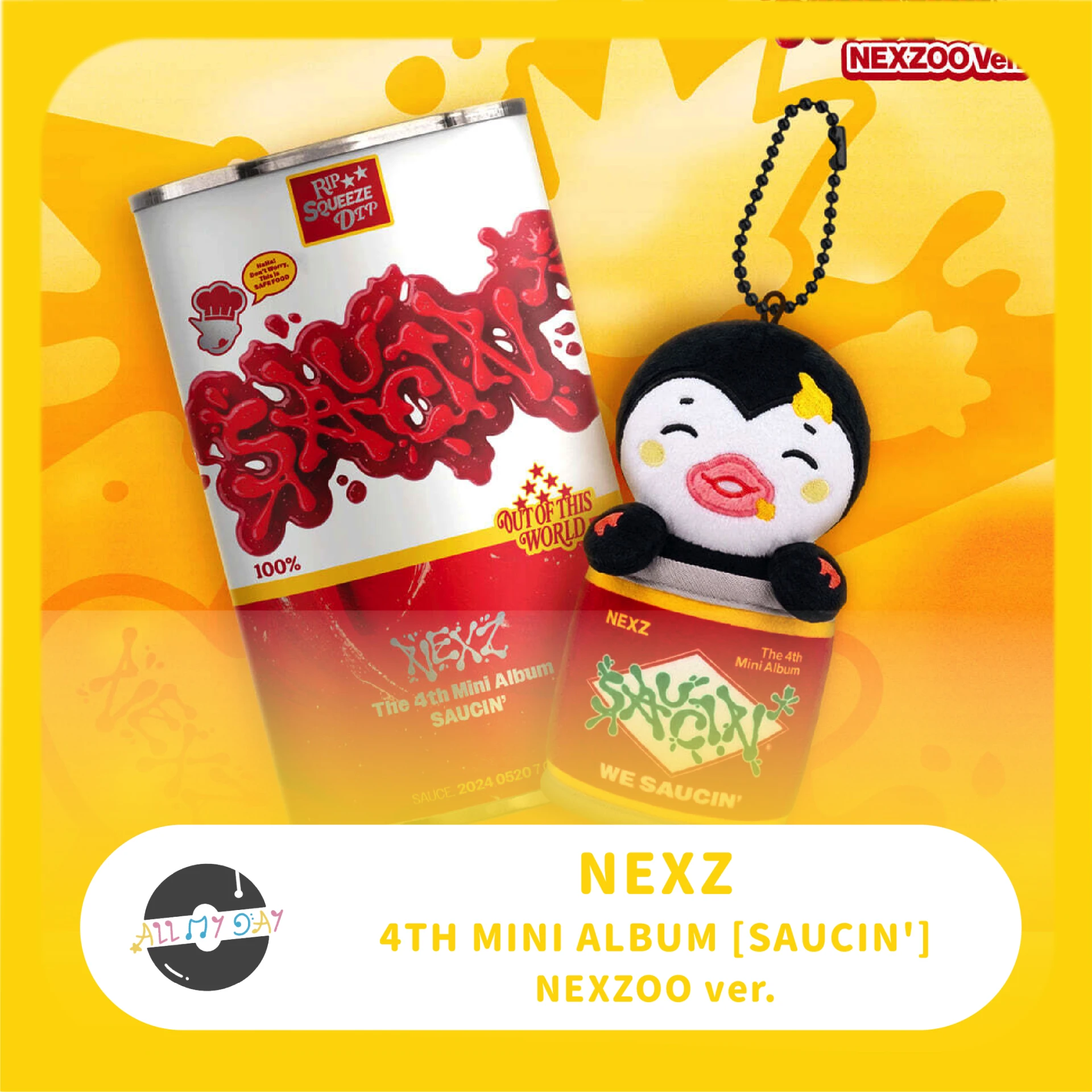 NEXZ 迷你四輯《SAUCIN'》(NEXZOO ver.)