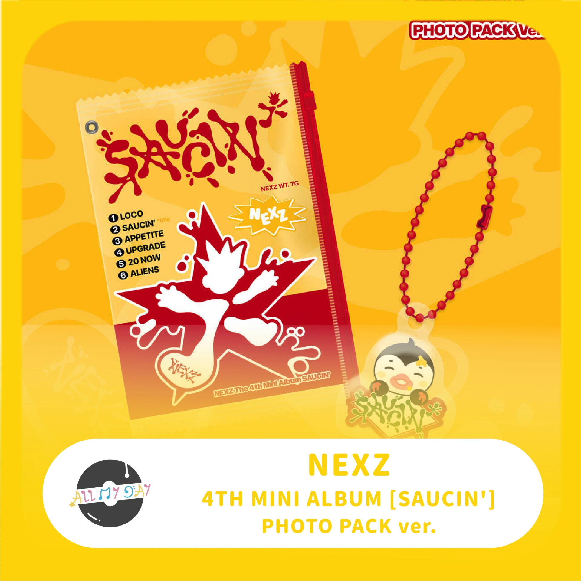 NEXZ 迷你四輯《SAUCIN'》(PHOTO PACK ver.)