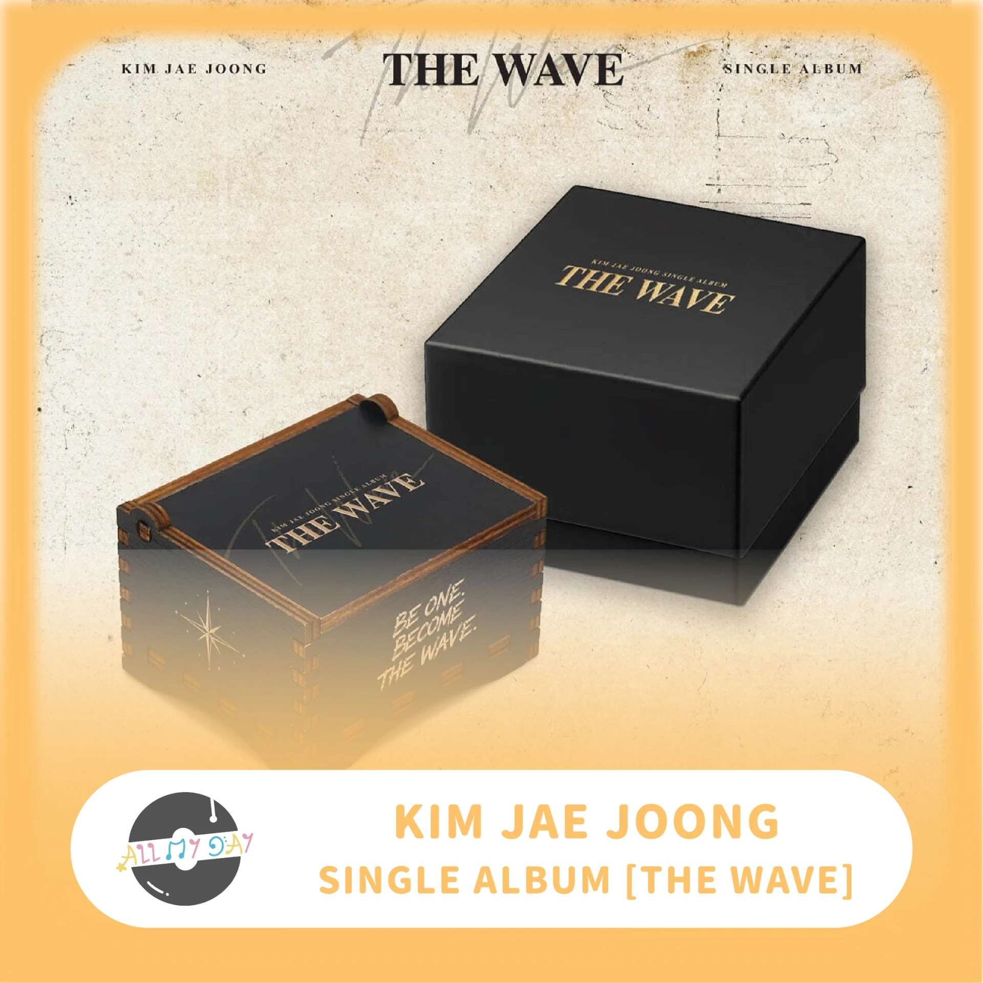 KIM JAE JOONG 金在中 單曲專輯《THE WAVE》
