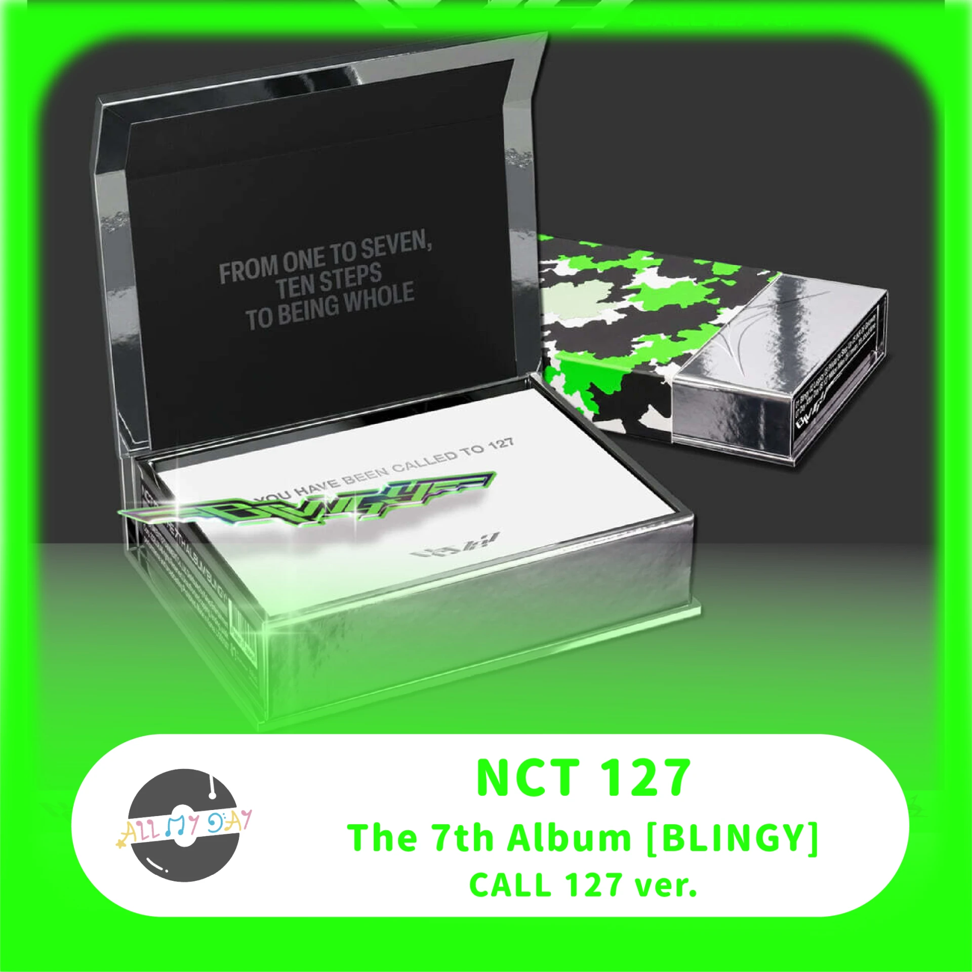 NCT 127 正規七輯《BLINGY》(CALL 127 ver.)