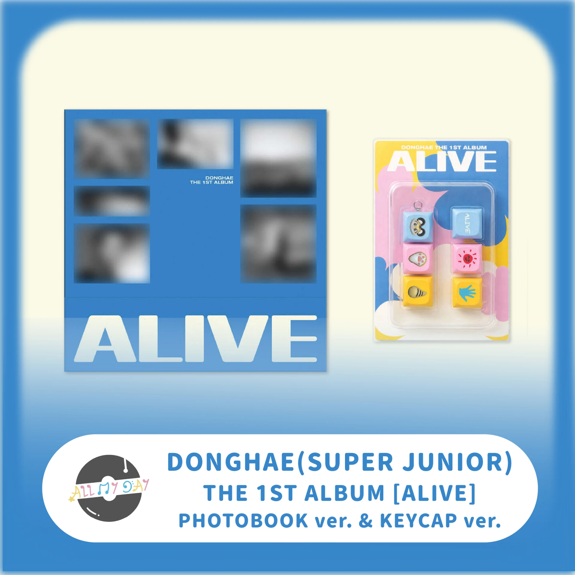 [2 Version Set] 東海 DONGHAE(SUPER JUNIOR) 正規一輯《ALIVE》