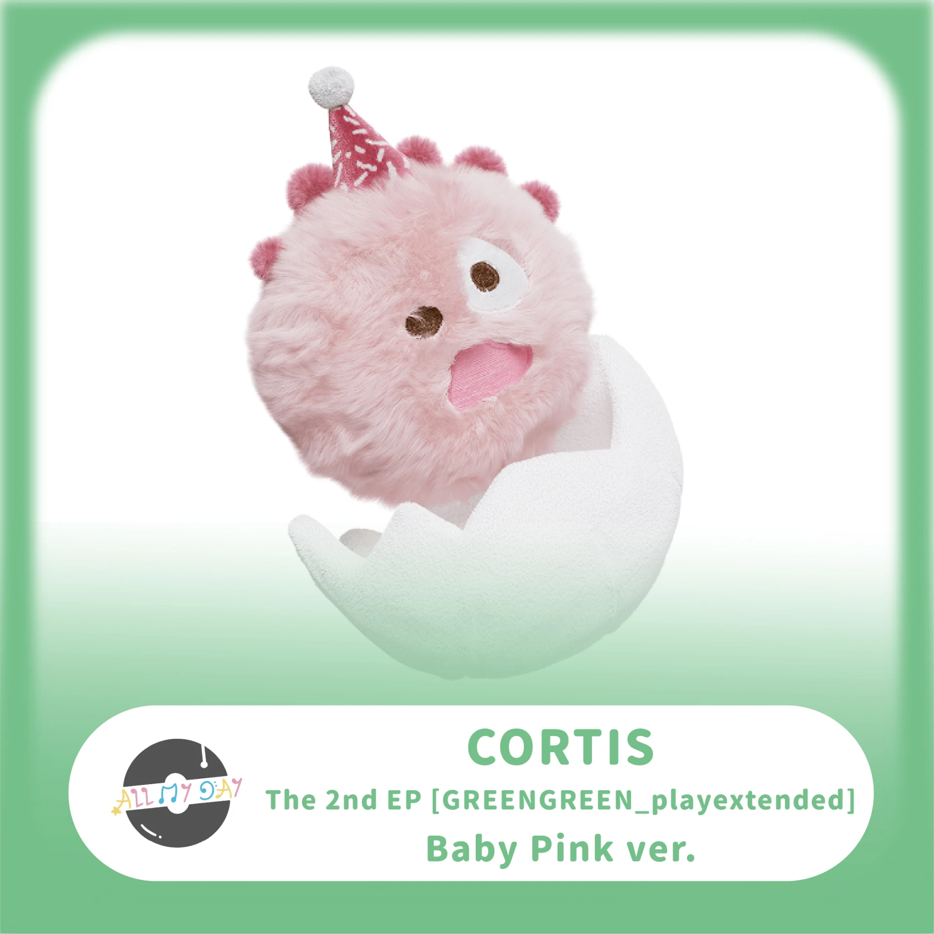 CORTIS 單曲二輯《GREENGREEN_playextended》 (CORTIS Ball Baby Pink ver.)