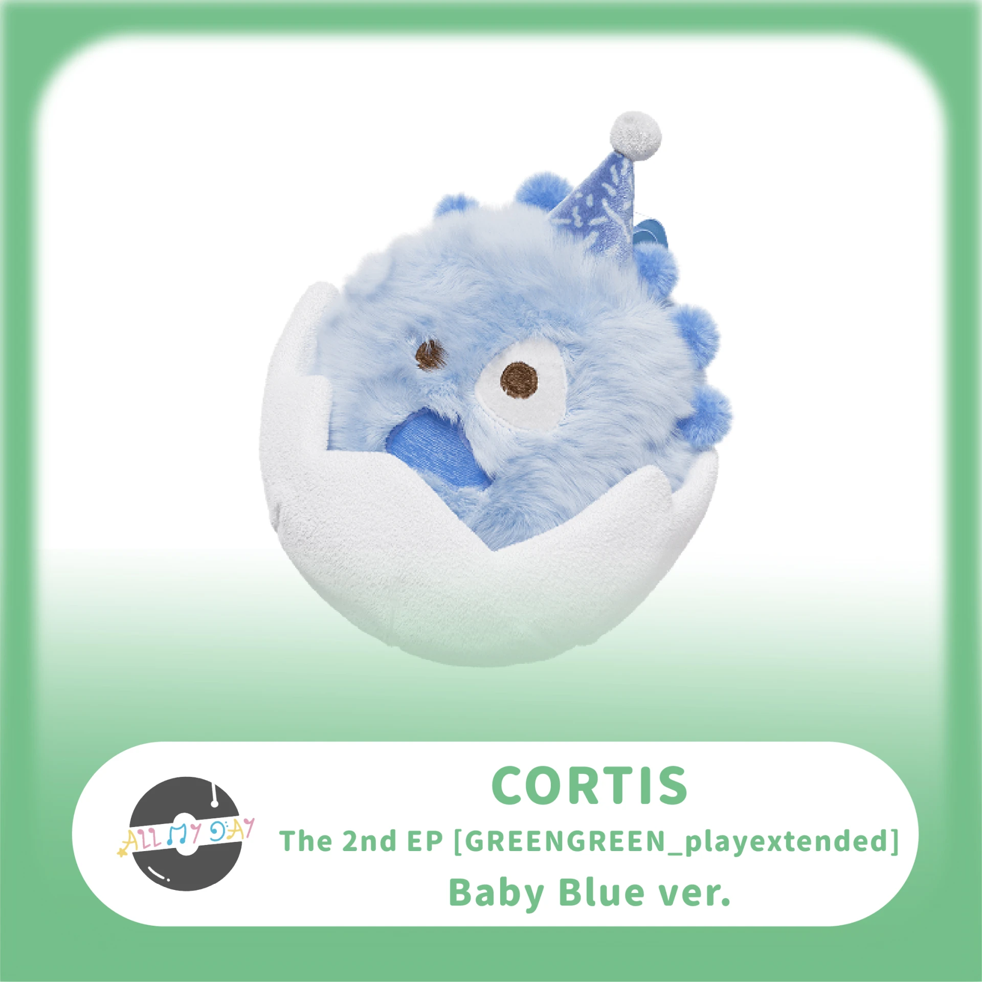CORTIS 單曲二輯《GREENGREEN_playextended》 (CORTIS Ball Baby Blue ver.)