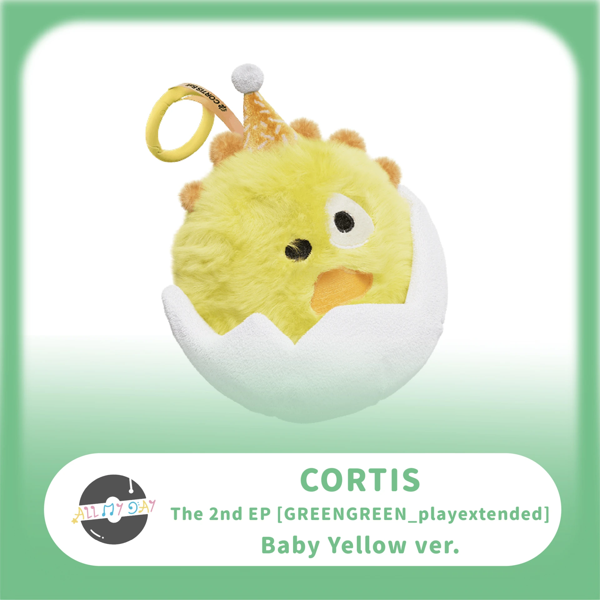 CORTIS 單曲二輯《GREENGREEN_playextended》 (CORTIS Ball Baby Yellow ver.)