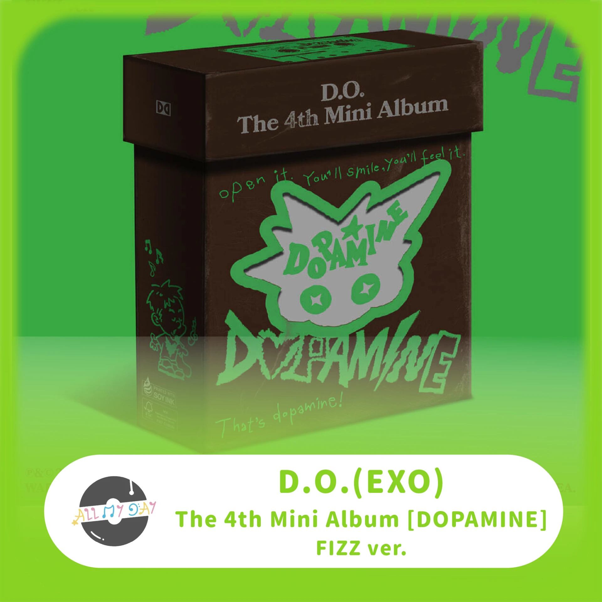 都敬秀 D.O.(EXO) 迷你四輯《DOPAMINE》(FIZZ ver.)