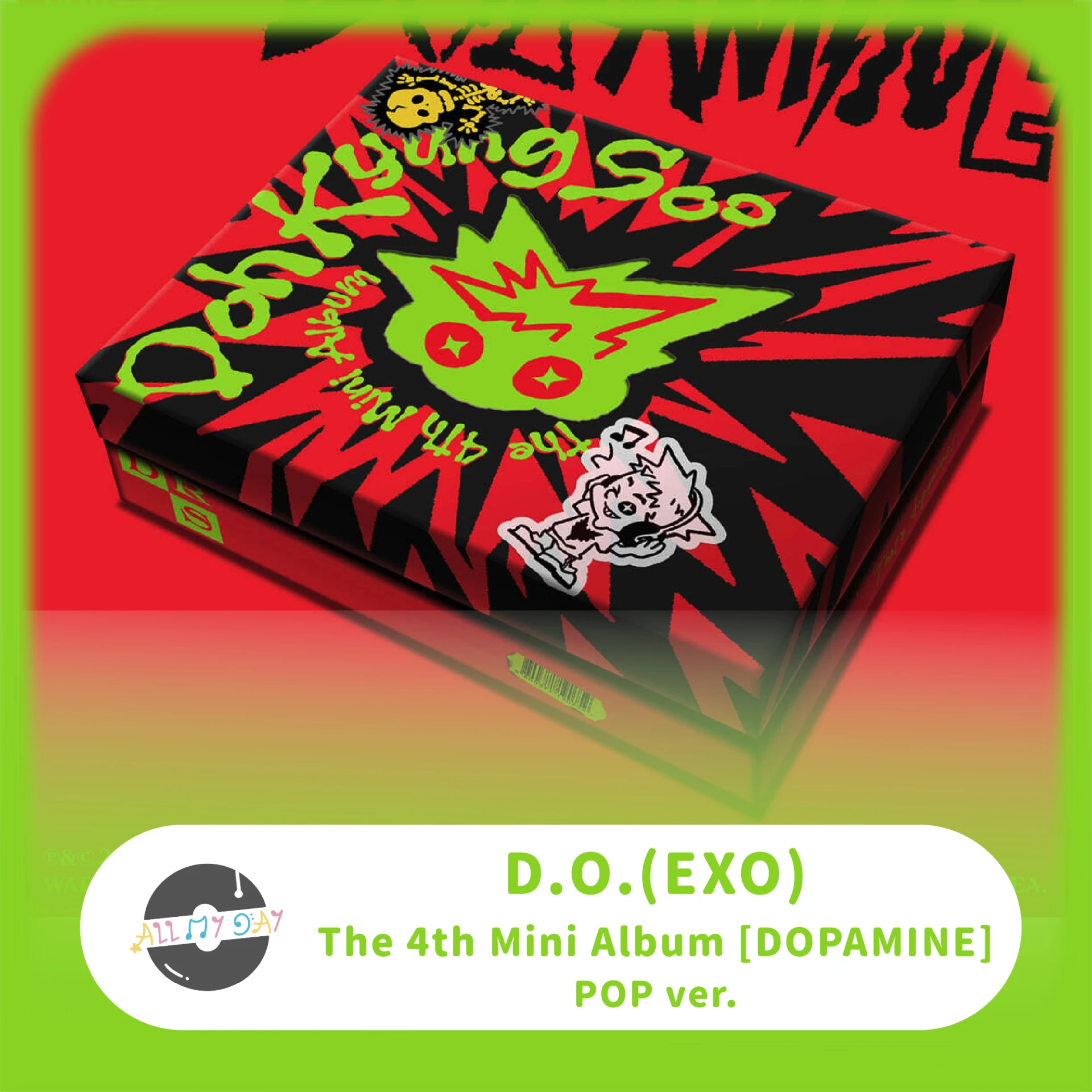 都敬秀 D.O.(EXO) 迷你四輯《DOPAMINE》(POP ver.)