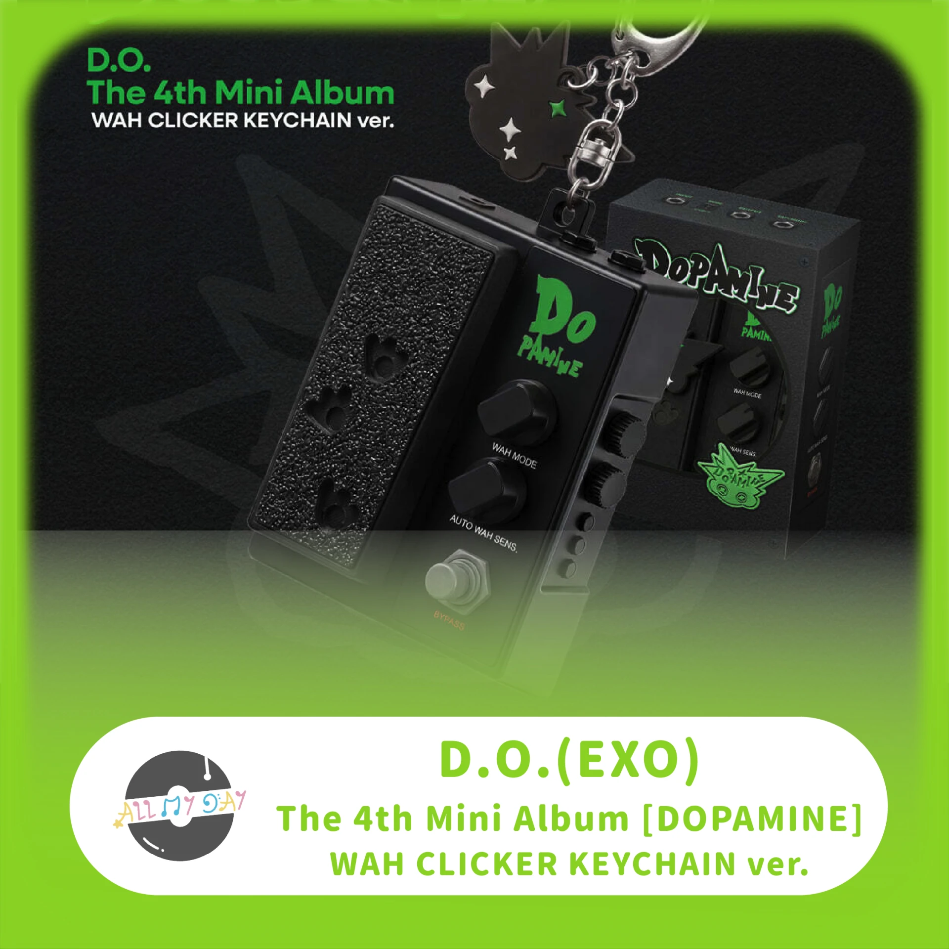 都敬秀 D.O.(EXO) 迷你四輯《DOPAMINE》(WAH CLICKER KEYCHAIN ver.)
