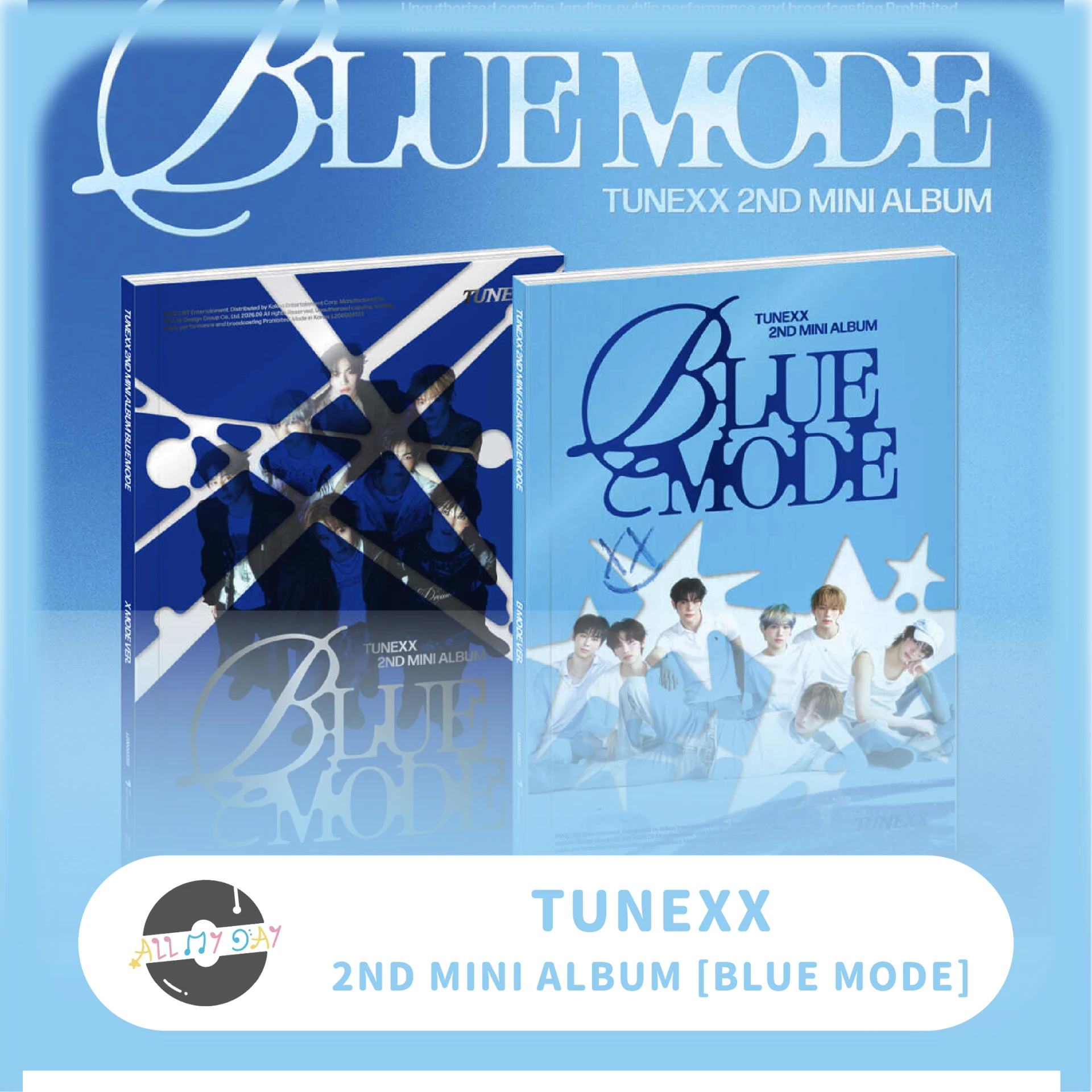 TUNEXX 迷你二輯《BLUE MODE》