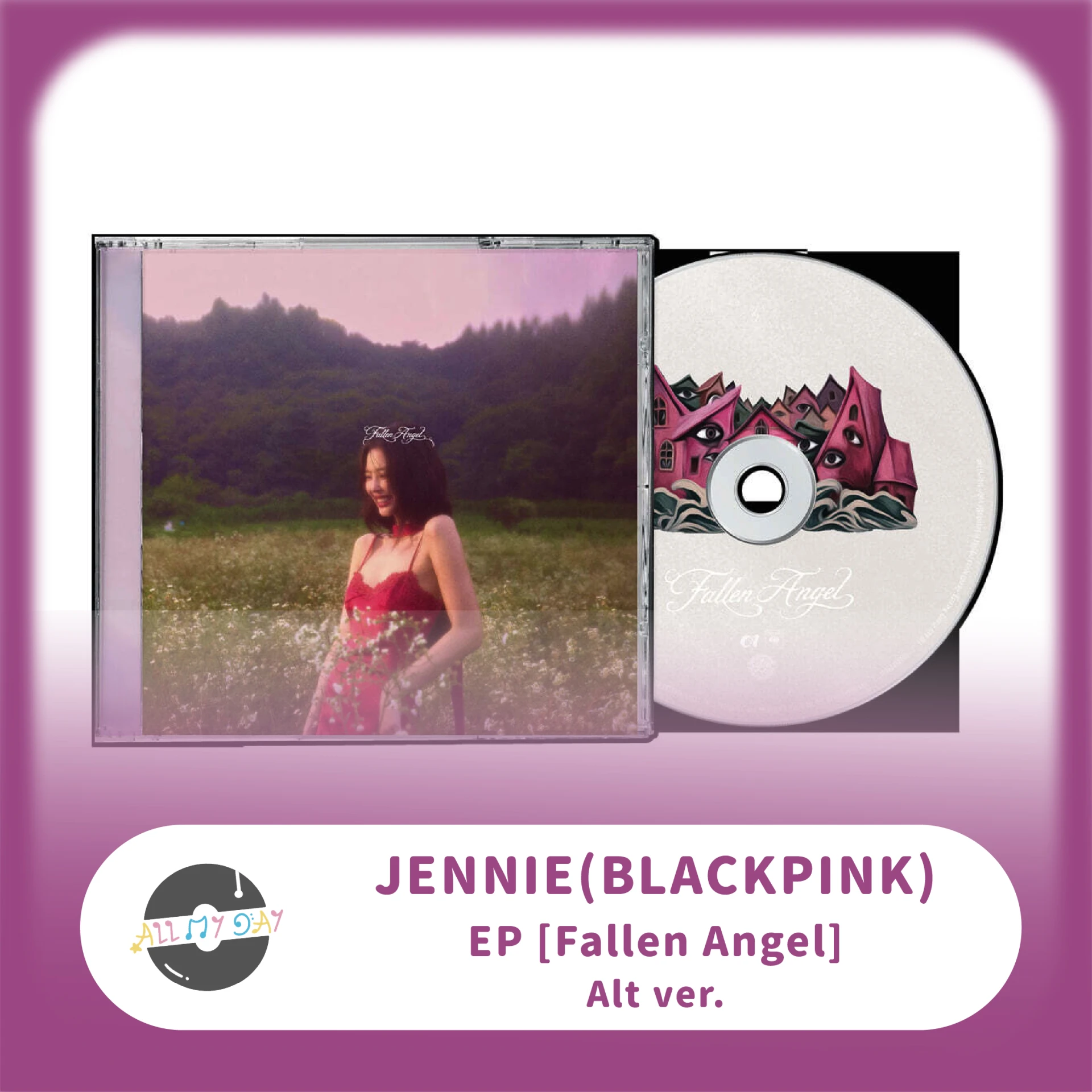 JENNIE(BLACKPINK) 迷你專輯《Fallen Angel》(Alt ver.)