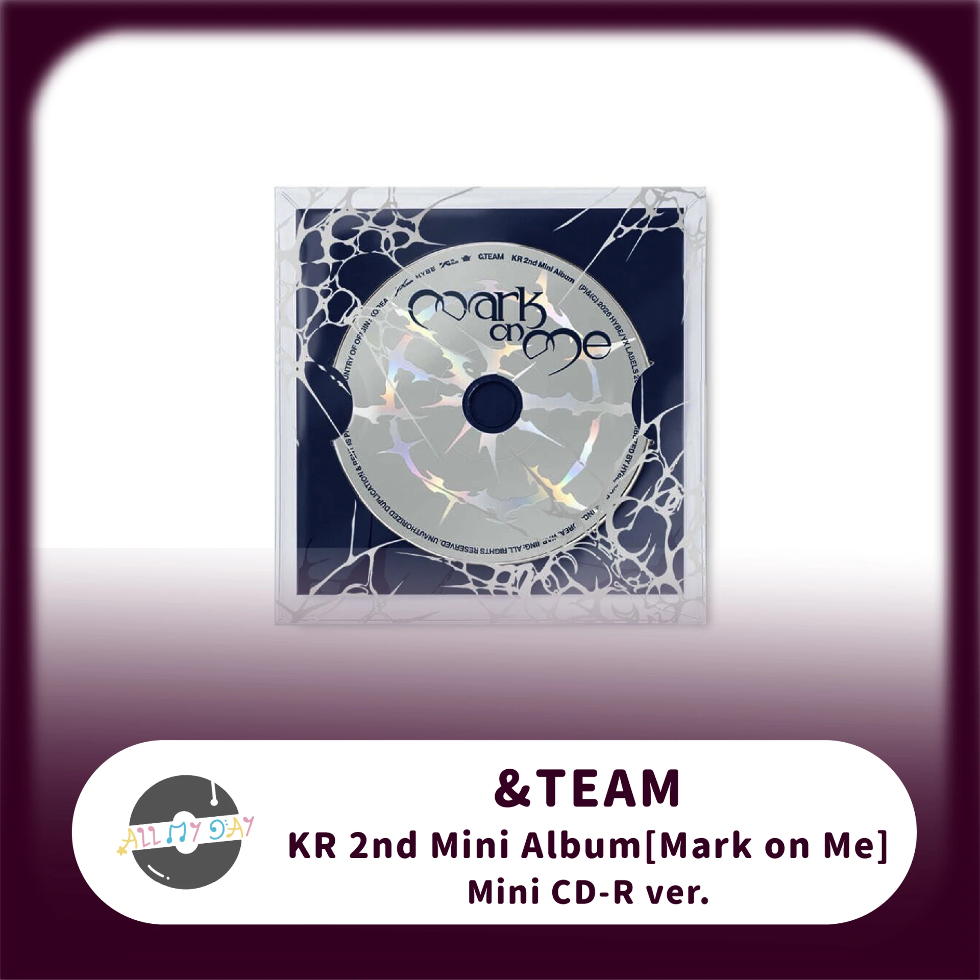 &TEAM 迷你二輯《Mark on Me》(Mini CD-R ver.)