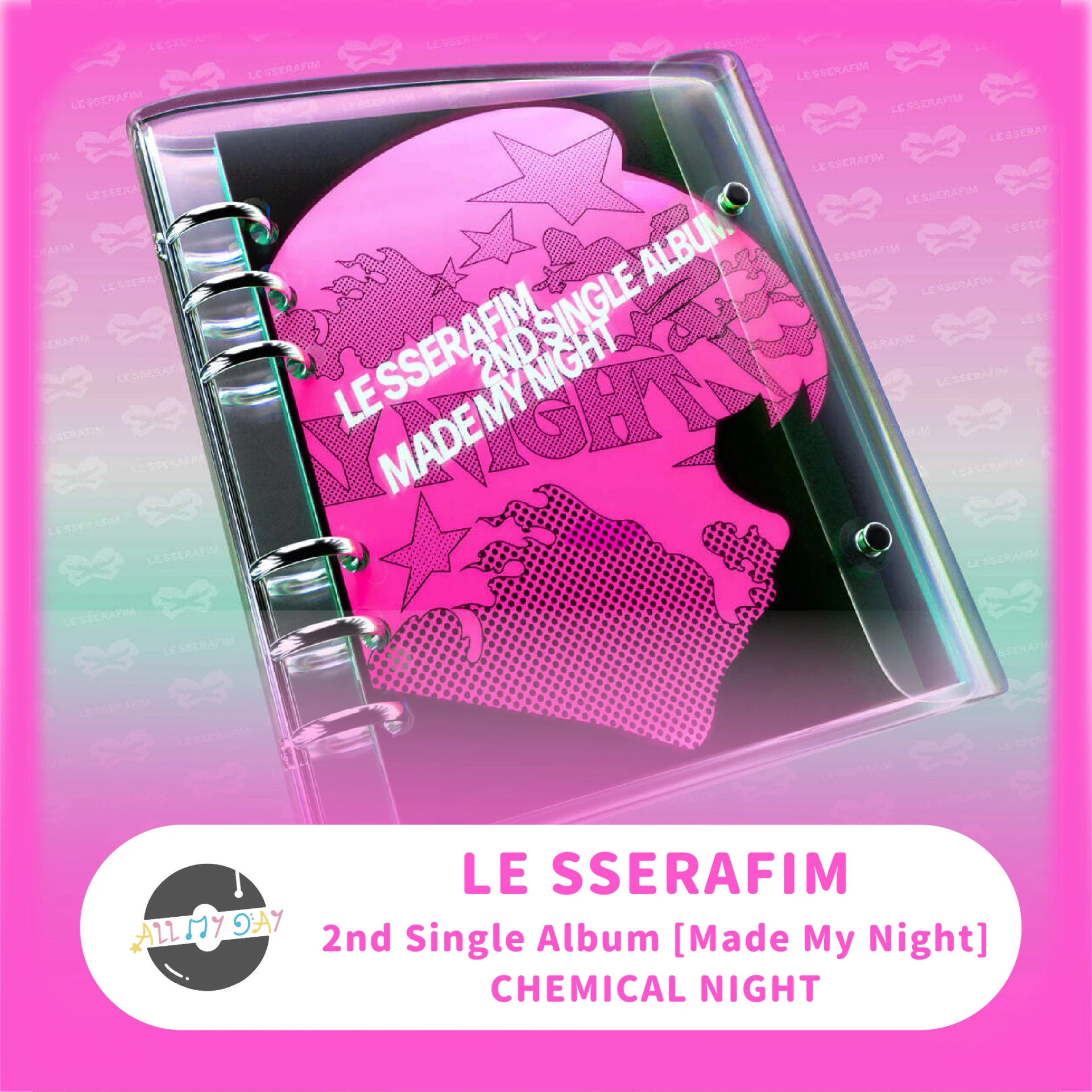 LE SSERAFIM 單曲二輯《Made My Night》(CHEMICAL NIGHT)