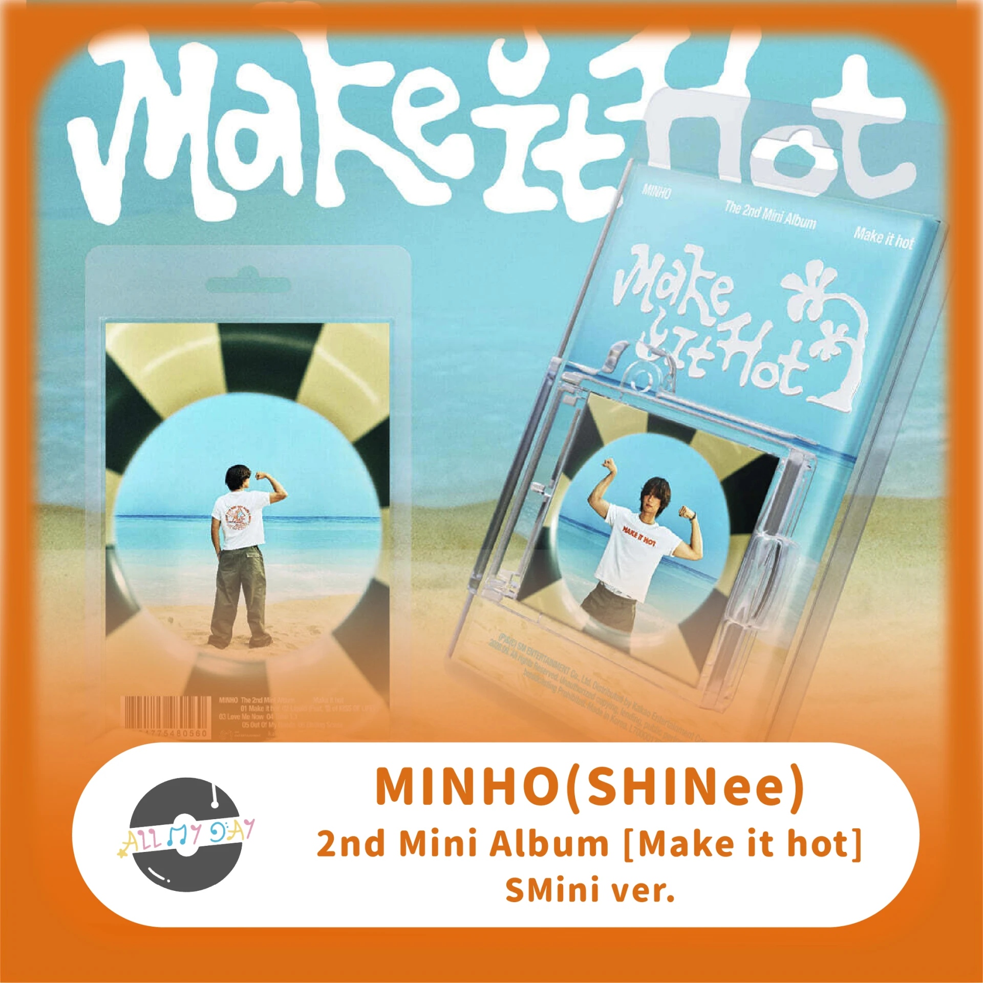 珉豪 MINHO(SHINee) 迷你二輯《Make it hot》(SMini ver.)