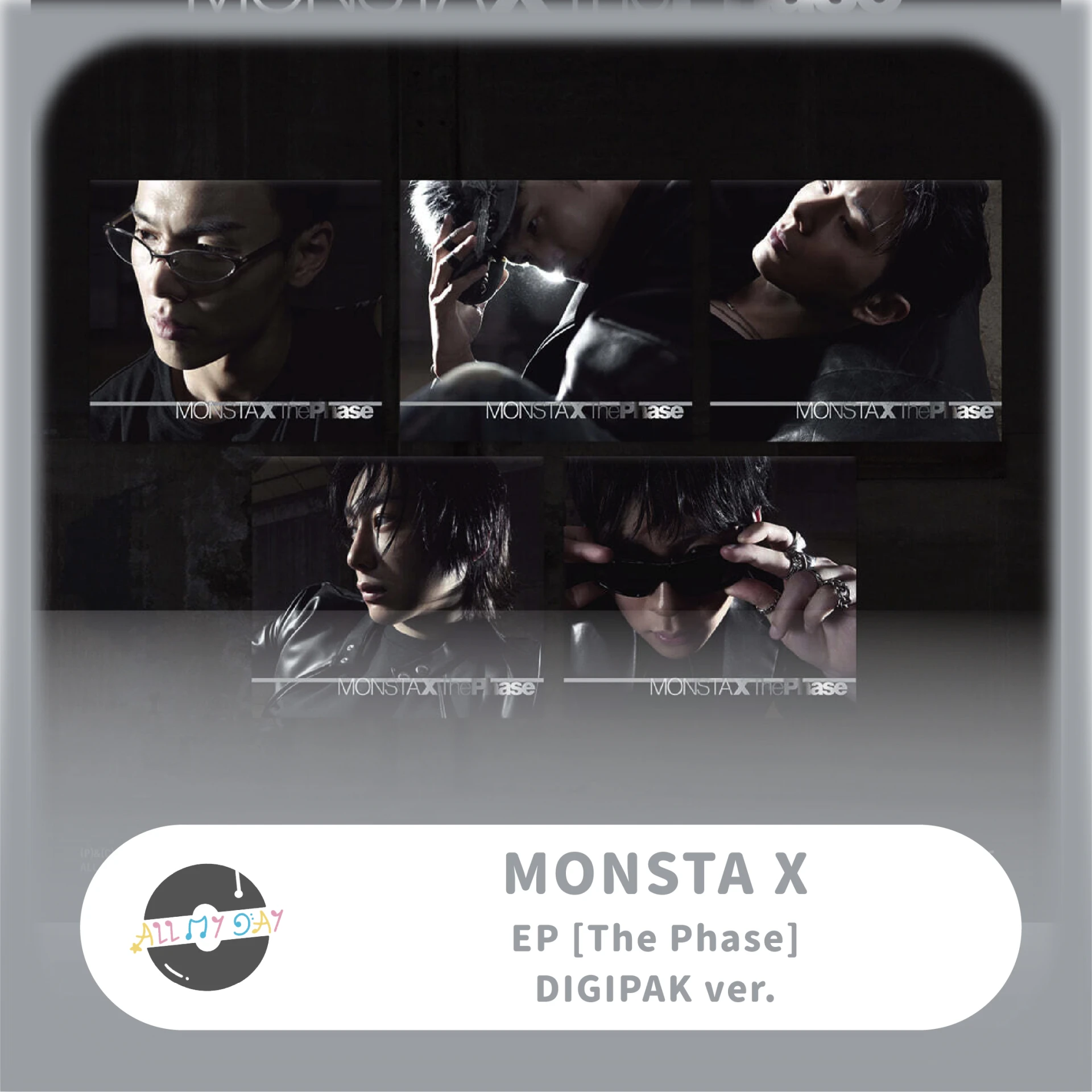 MONSTA X 迷你十四輯《The Phase》(DIGIPAK ver.)