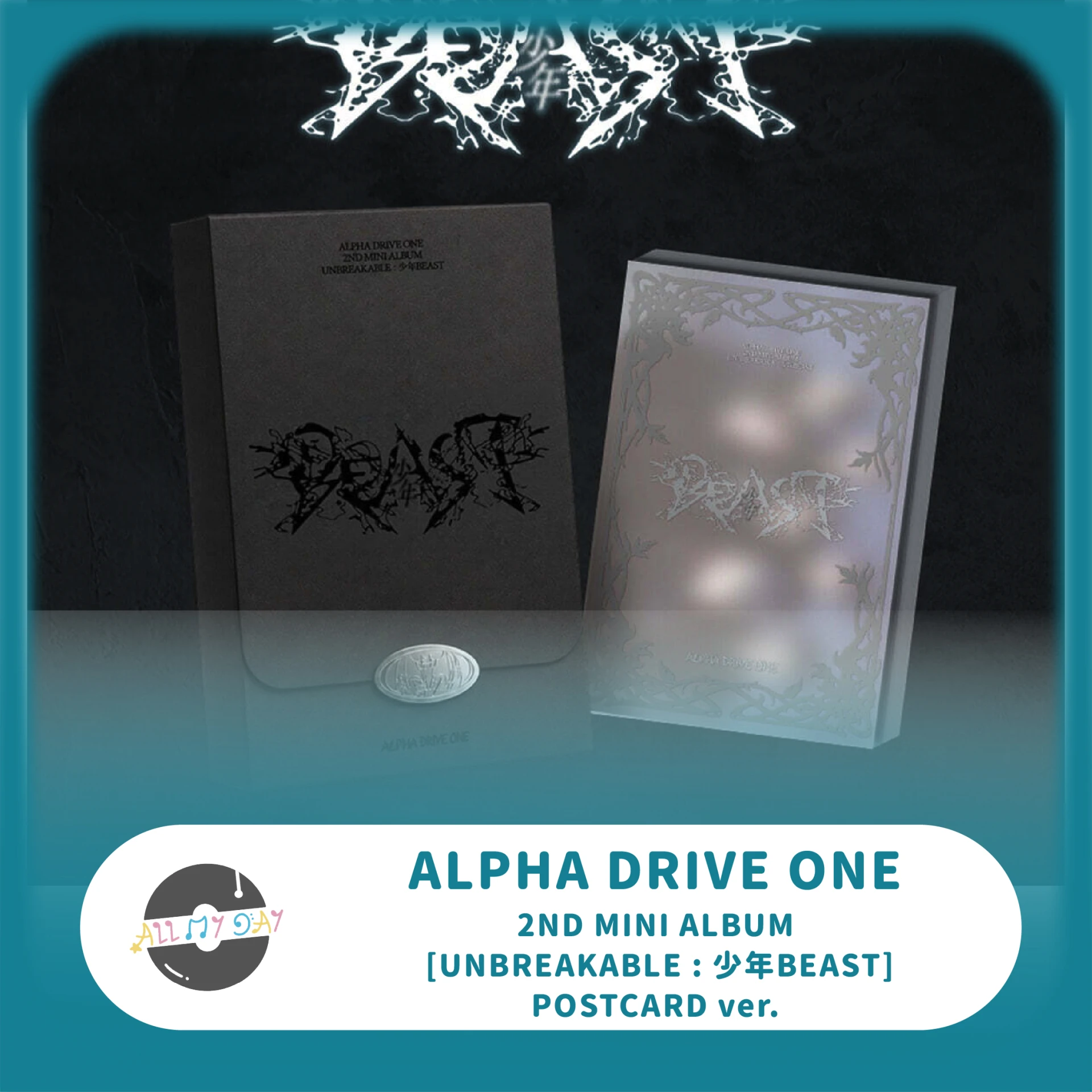 ALPHA DRIVE ONE 迷你二輯《UNBREAKABLE : 少年BEAST》(POSTCARD ver.)