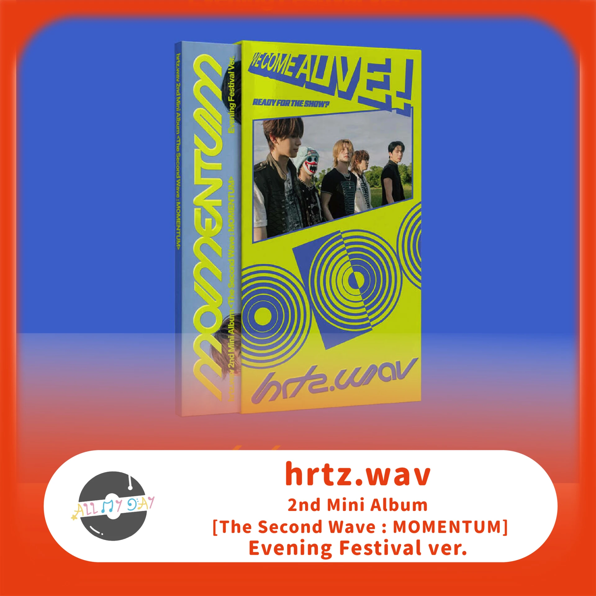 hrtz.wav 迷你二輯《The Second Wave : MOMENTUM》(Evening Festival ver.)