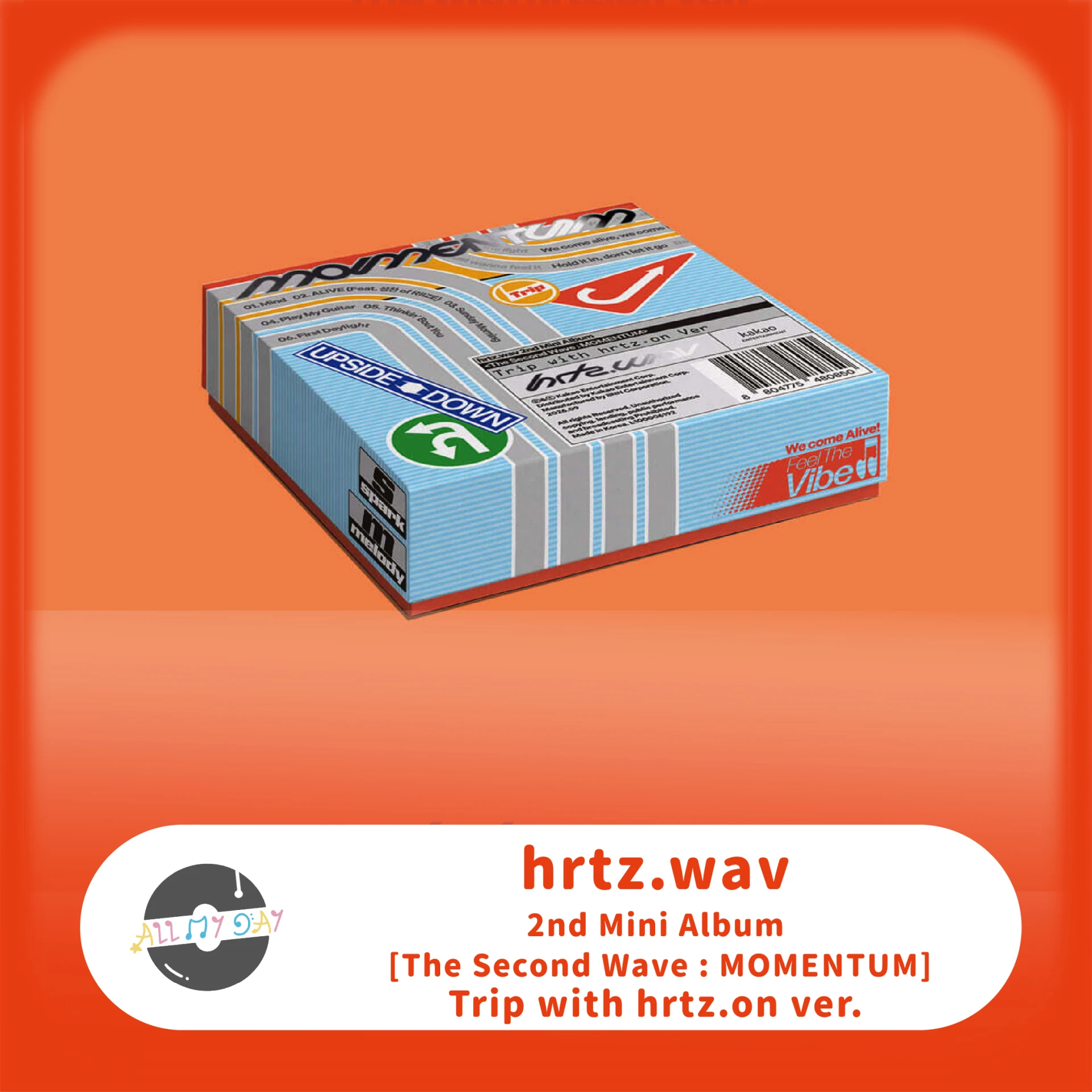 hrtz.wav 迷你二輯《The Second Wave : MOMENTUM》(Trip with hrtz.on ver.)