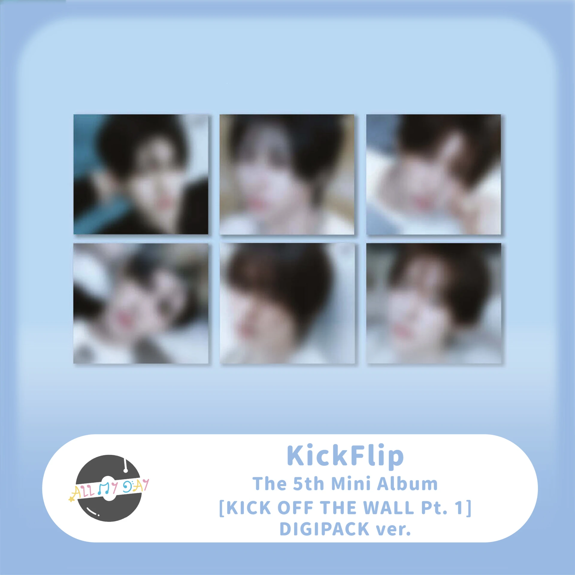 KickFlip 迷你五輯《KICK OFF THE WALL Pt. 1》(DIGIPACK ver.)