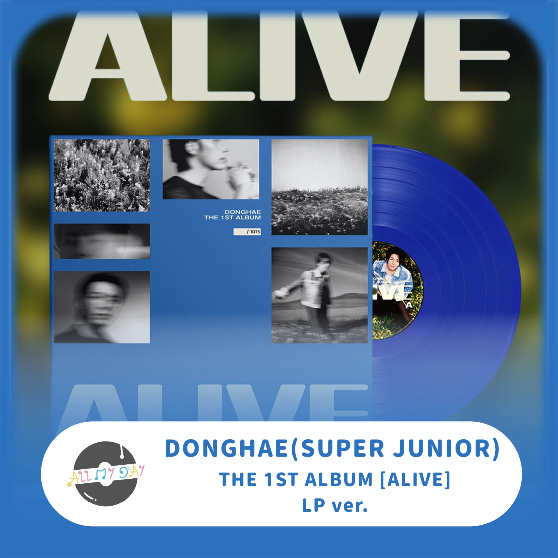 東海 DONGHAE(SUPER JUNIOR) 正規一輯《ALIVE》(LP ver.)