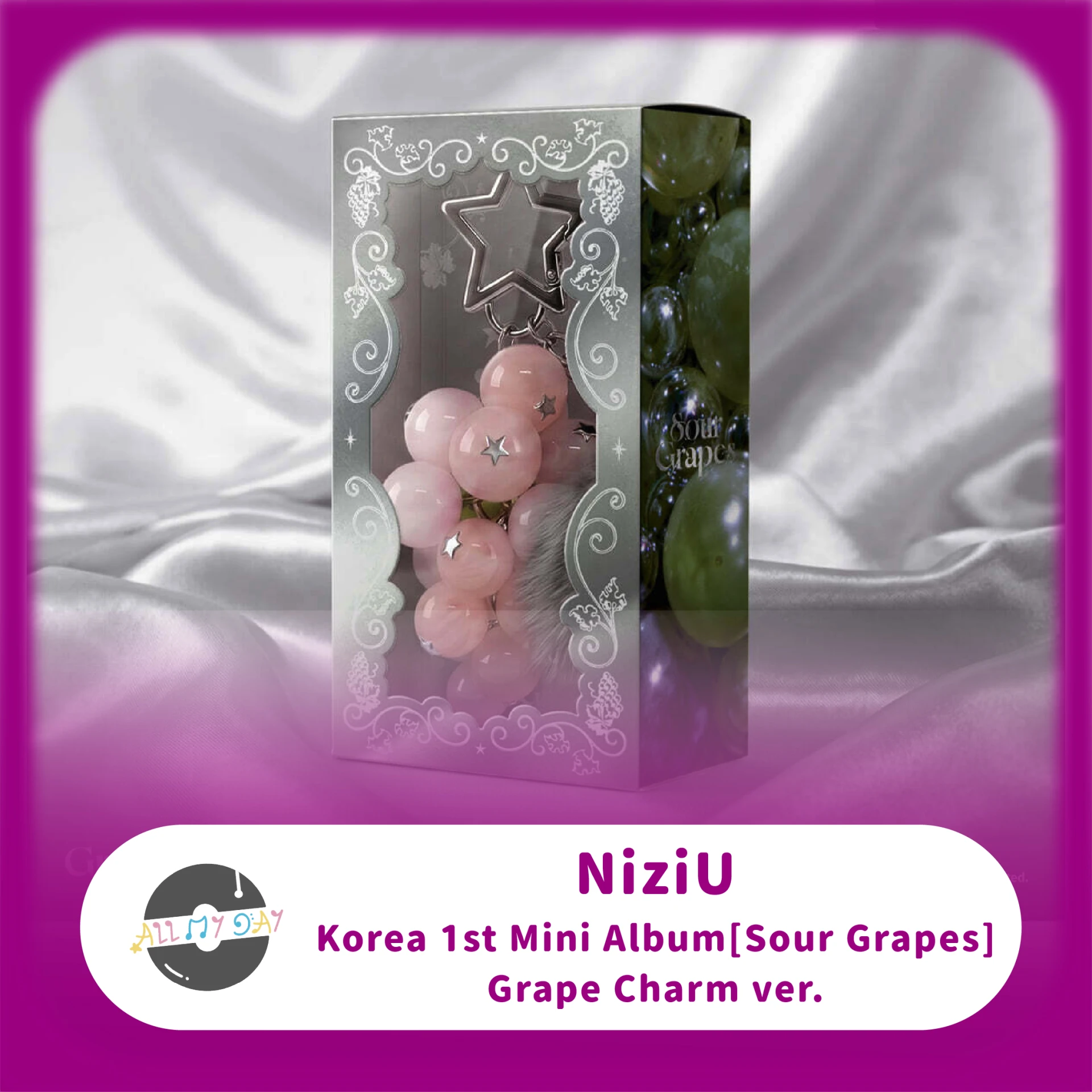 NiziU 迷你一輯《Sour Grapes》(Grape Charm ver.)