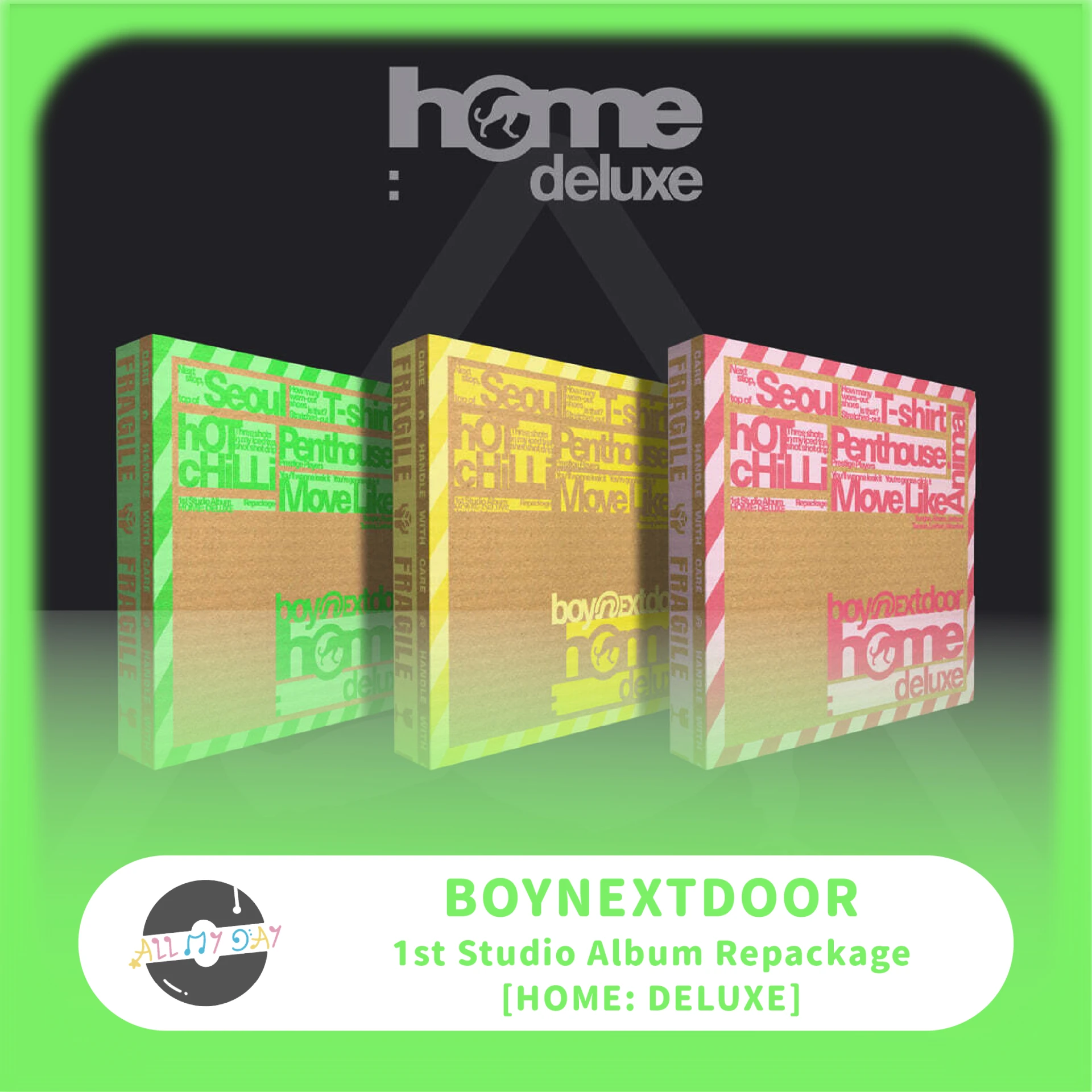 BOYNEXTDOOR 正規一輯後續《HOME: DELUXE》