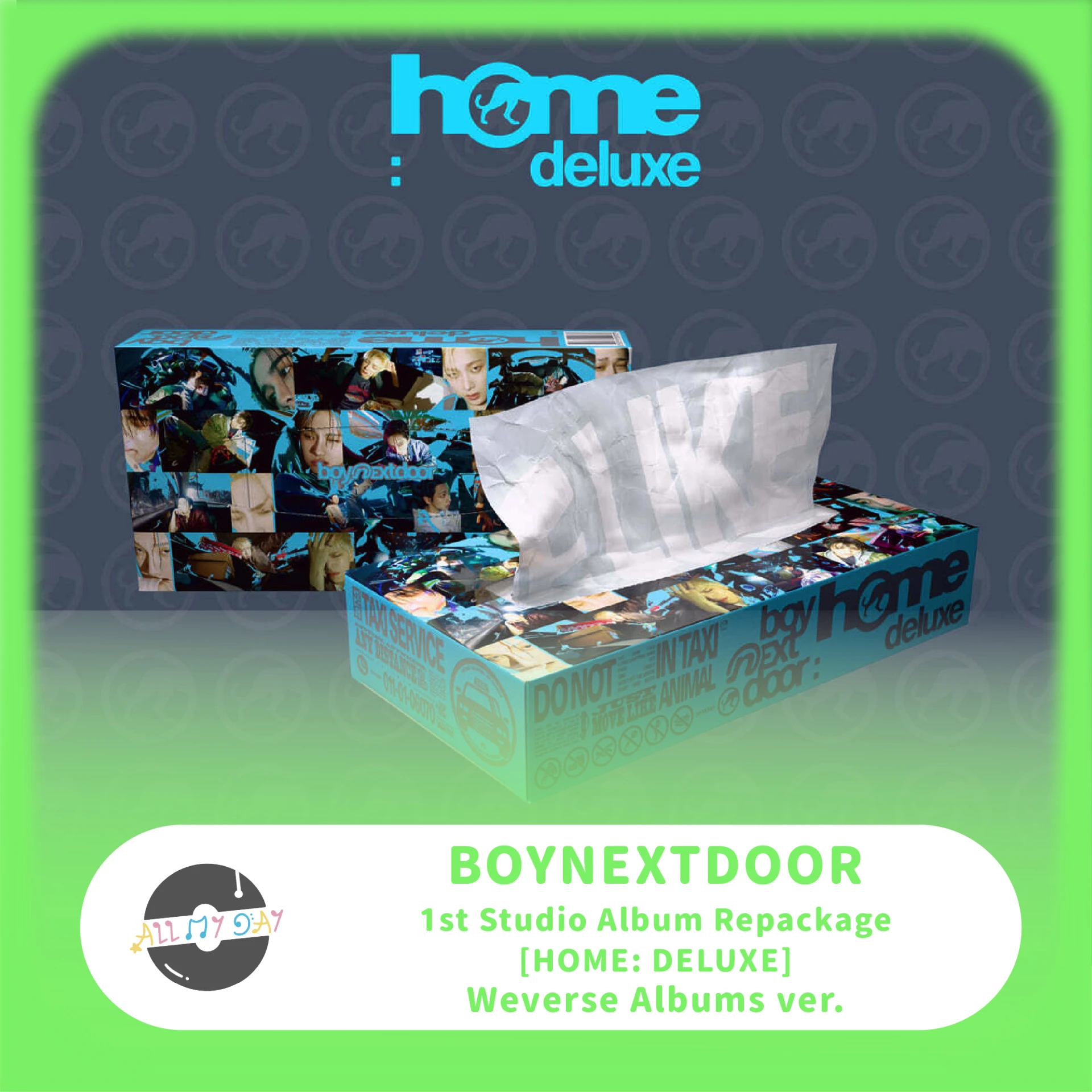 BOYNEXTDOOR 正規一輯後續《HOME: DELUXE》(Weverse Albums ver.)