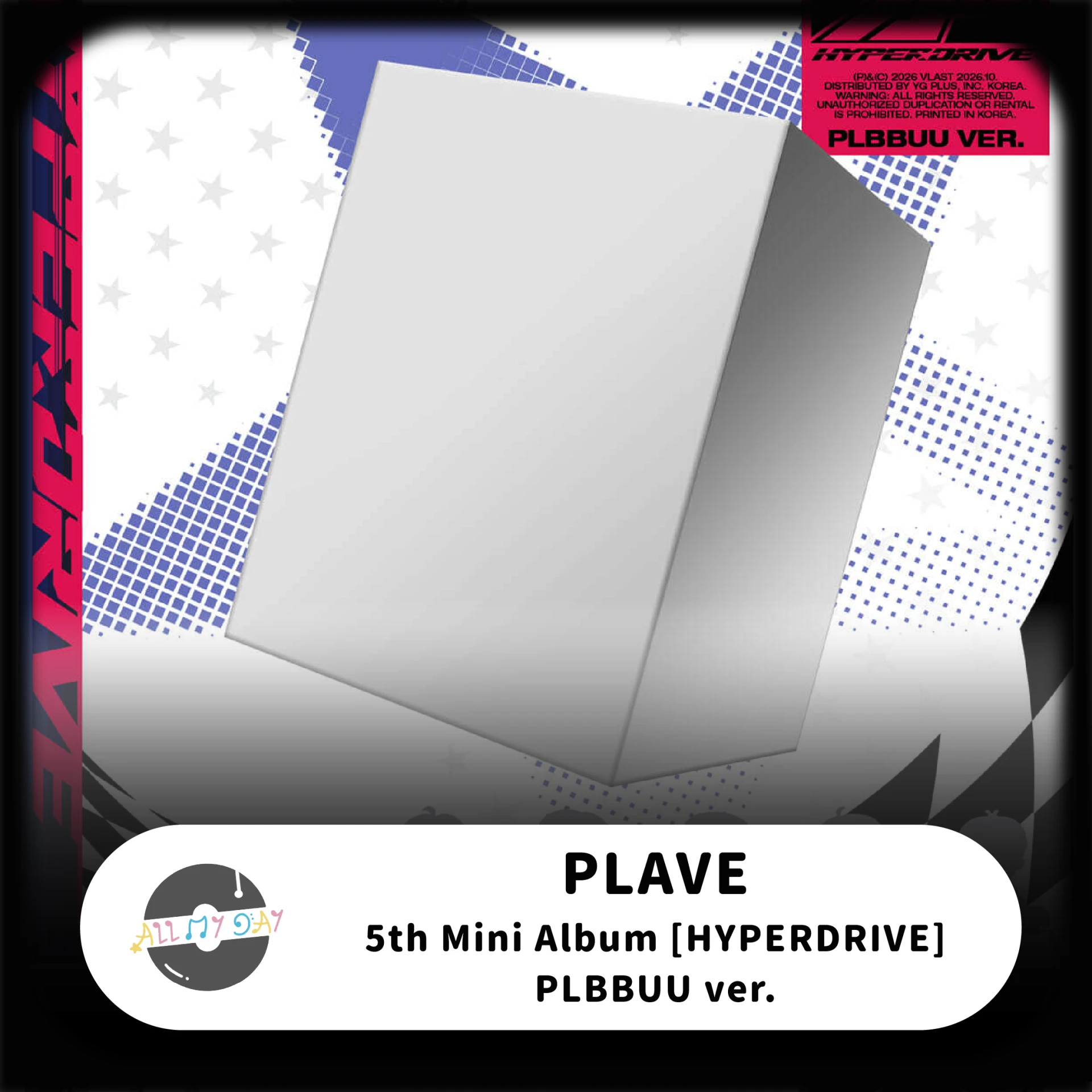 PLAVE 迷你五輯《HYPERDRIVE》(PLBBUU ver.)
