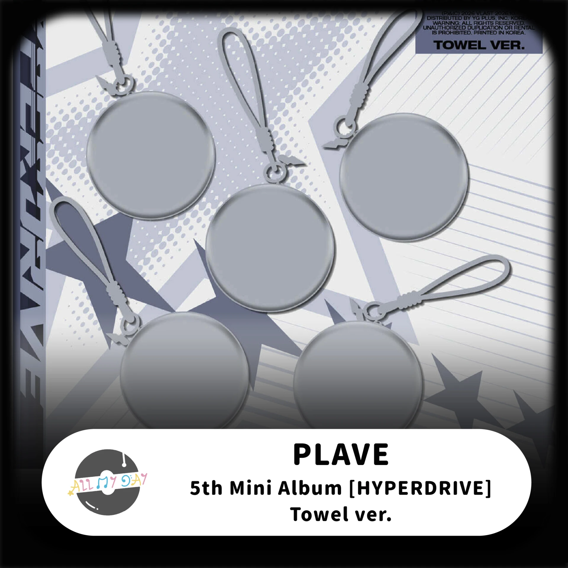 PLAVE 迷你五輯《HYPERDRIVE》(Towel ver.)