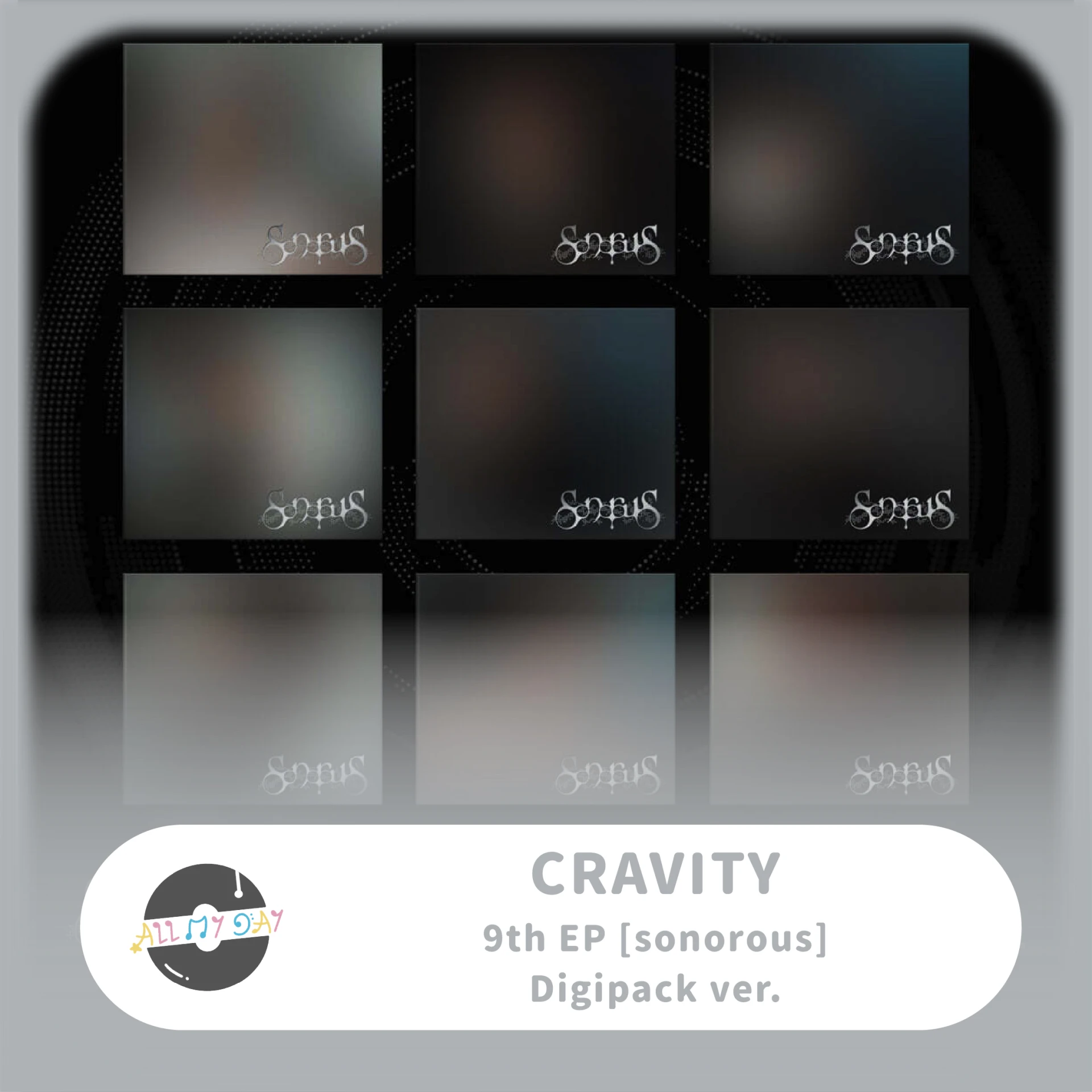 CRAVITY 迷你九輯《sonorous》(Digipack ver.)