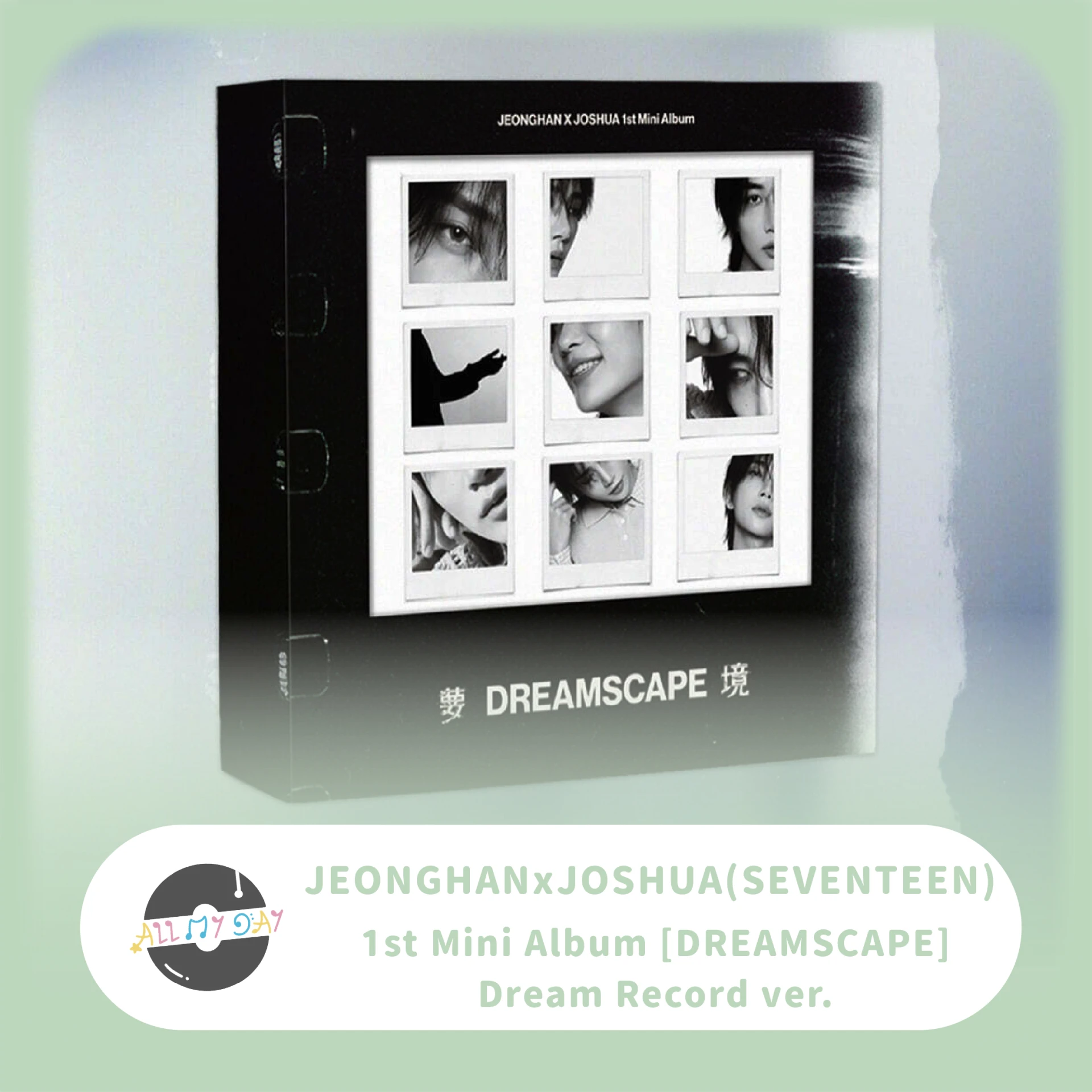 JEONGHANxJOSHUA(SEVENTEEN) 迷你一輯《DREAMSCAPE》(Dream Record ver.)
