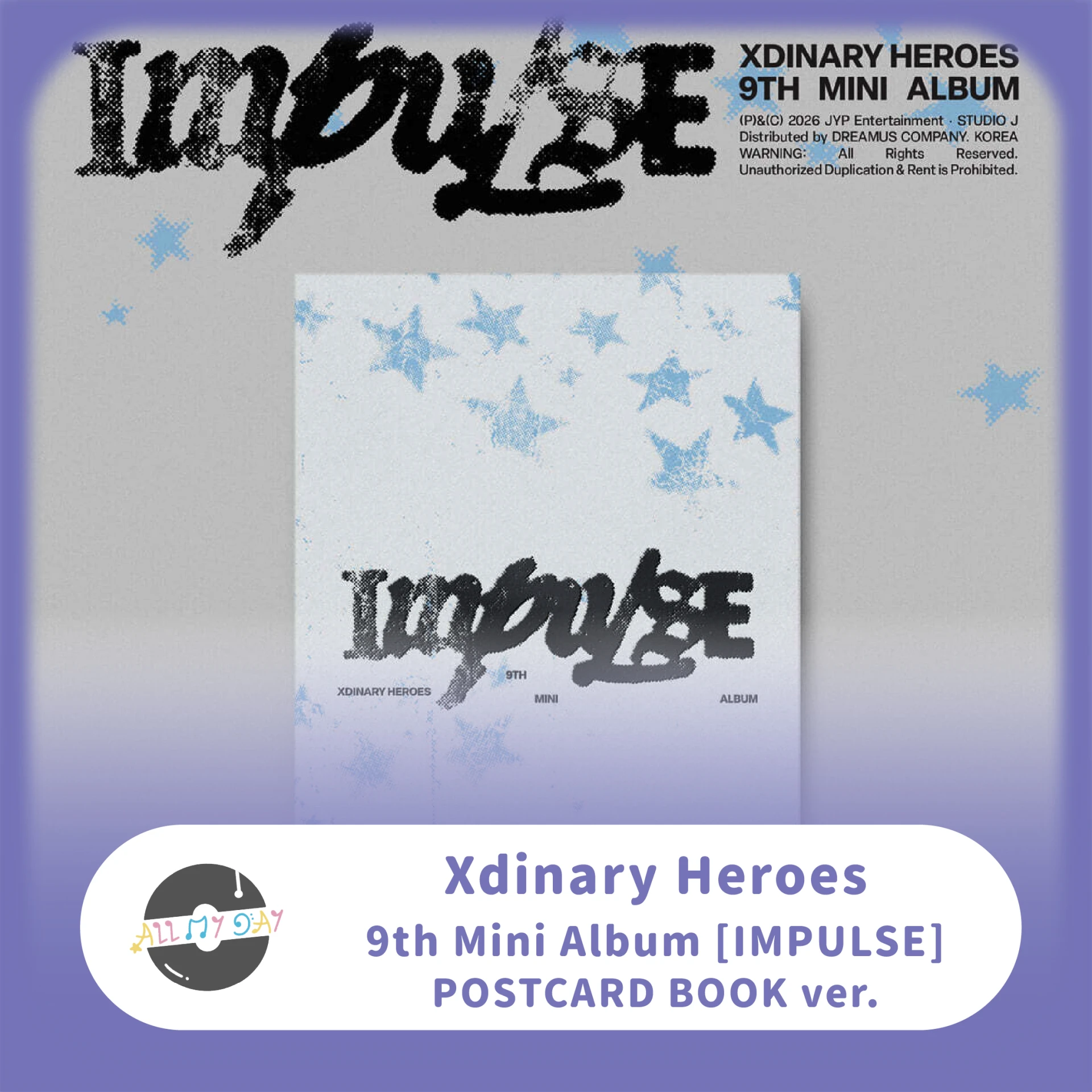 Xdinary Heroes 迷你九輯《IMPULSE》(POSTCARD BOOK ver.)