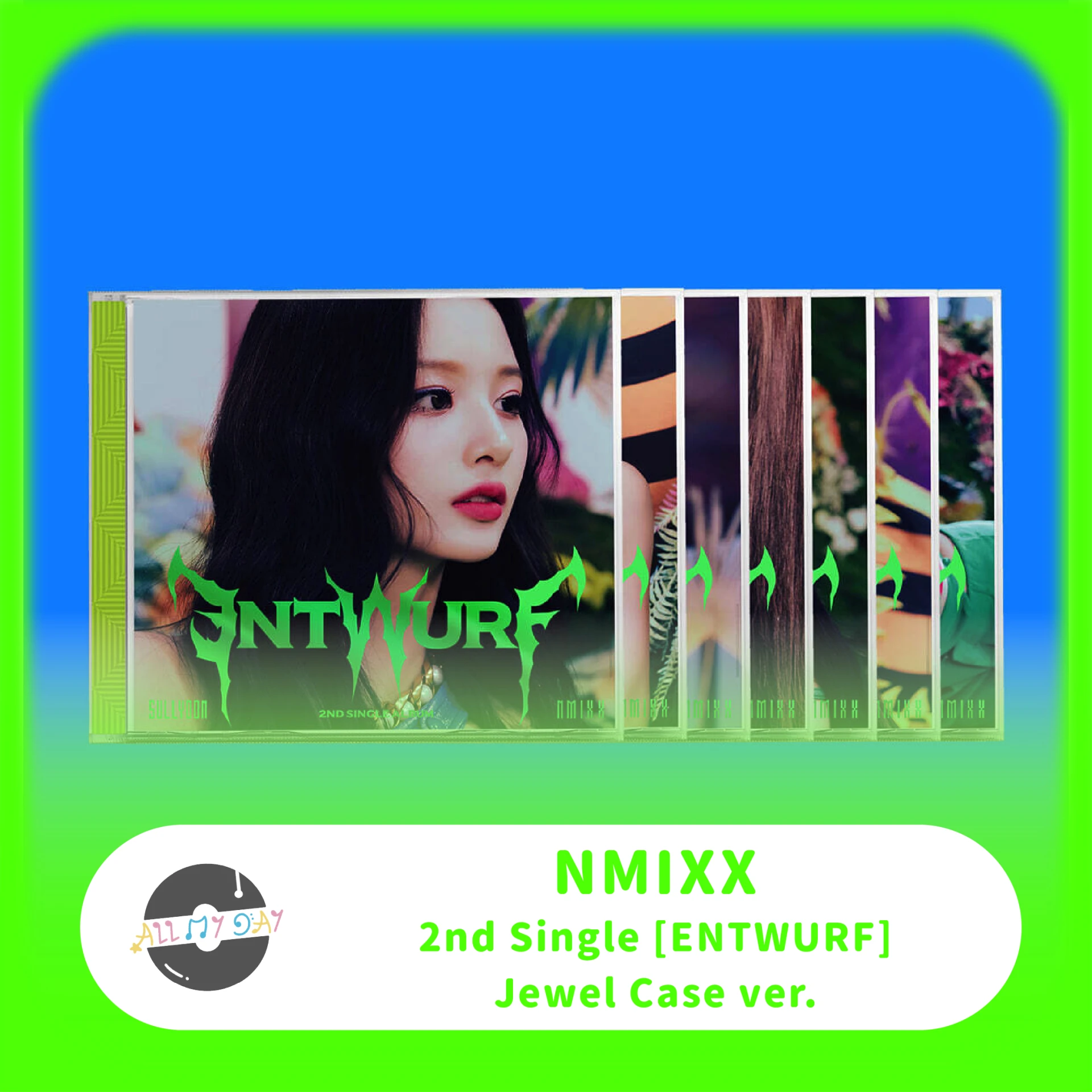 NMIXX 單曲二輯《ENTWURF》(Jewel Case ver.)