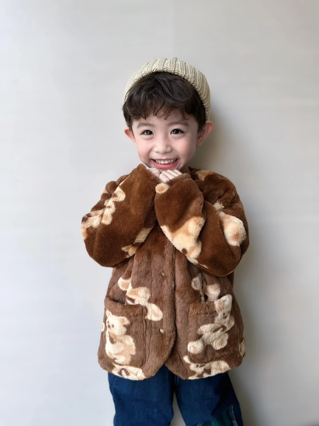 Teddy Bear🐻-小孩秋冬開襟外套/120