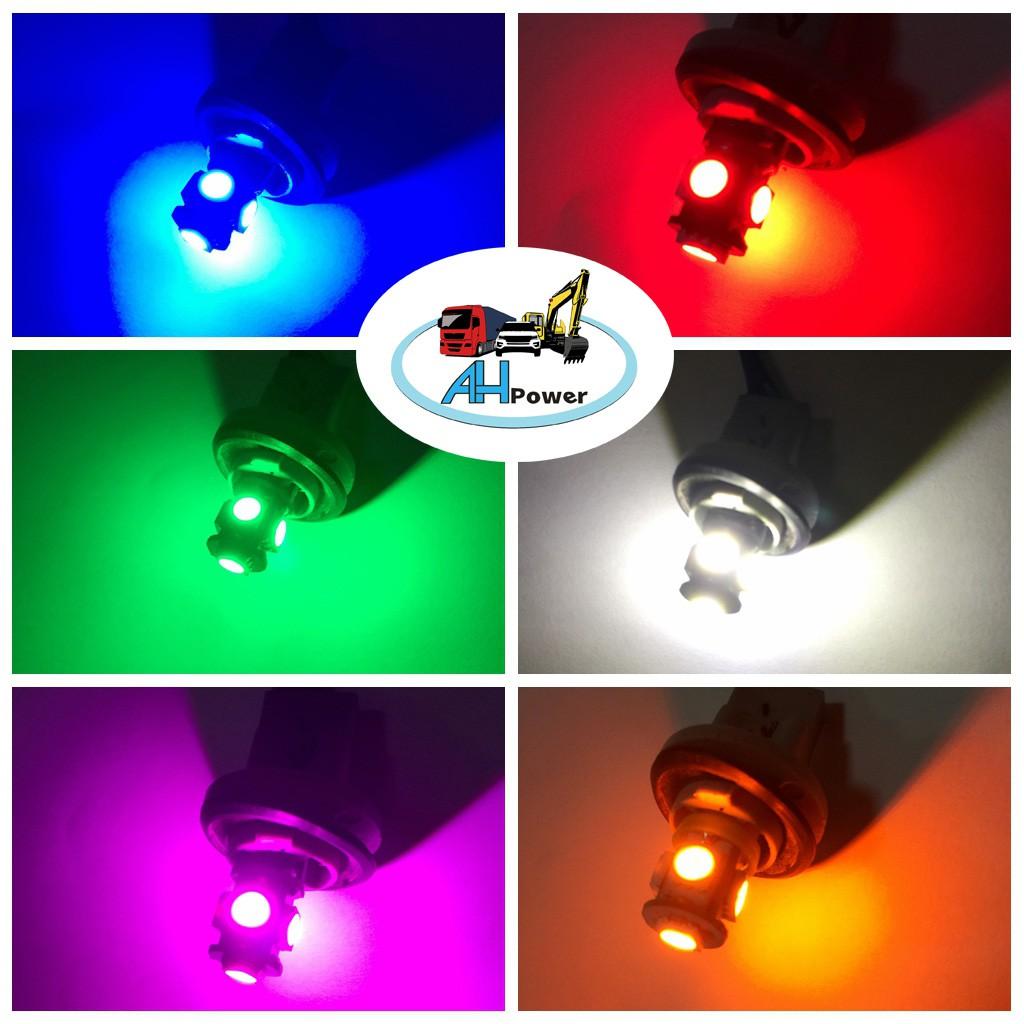 T10 LED 燈泡 小燈 12V 24V 牌照燈 小燈 側燈 邊燈 方向燈 儀表燈 警示燈