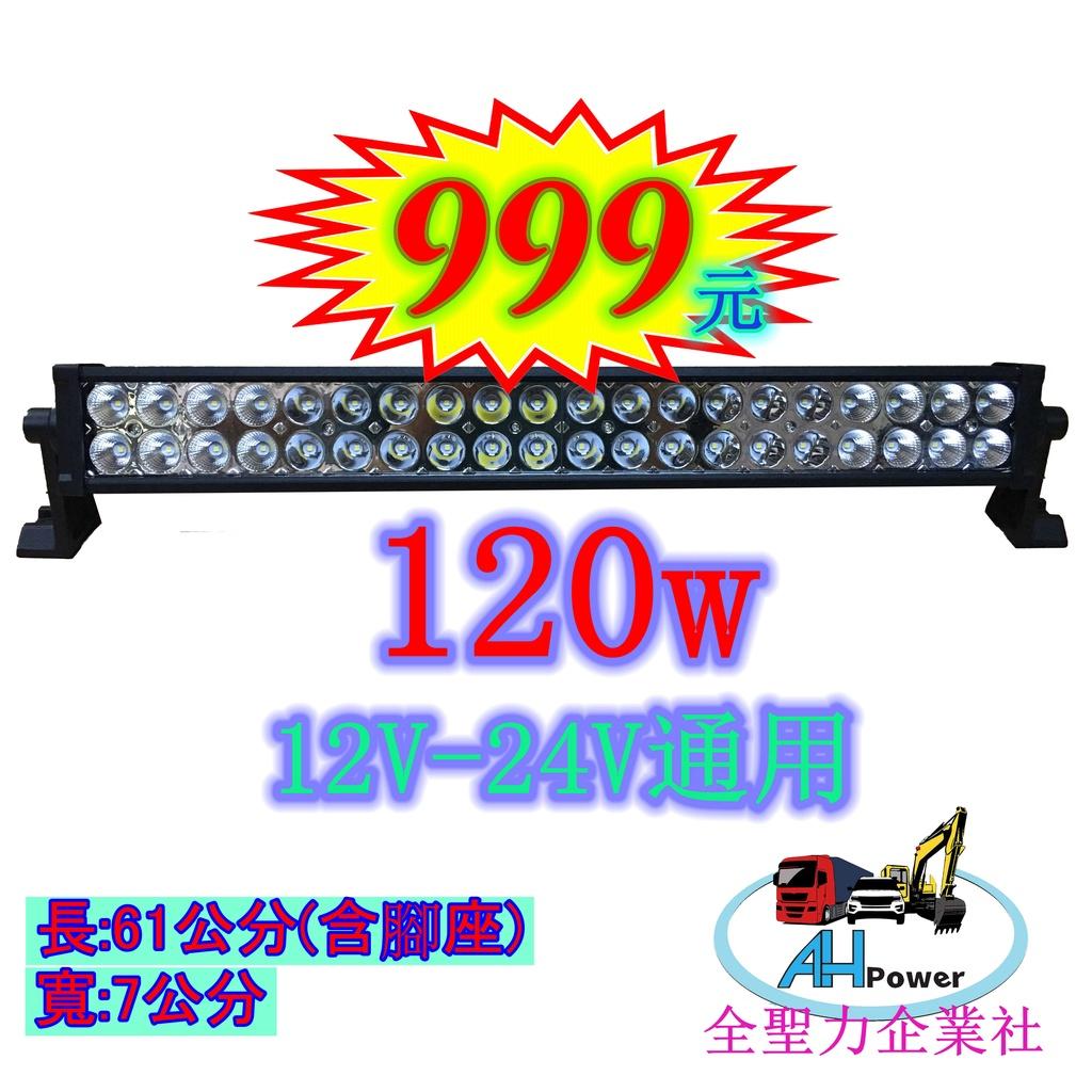 LED 120w 12v 24v 工作燈 霧燈 照明燈 探照燈 投射燈 砂石車 聯結車 堆高機 吉普車 挖土機