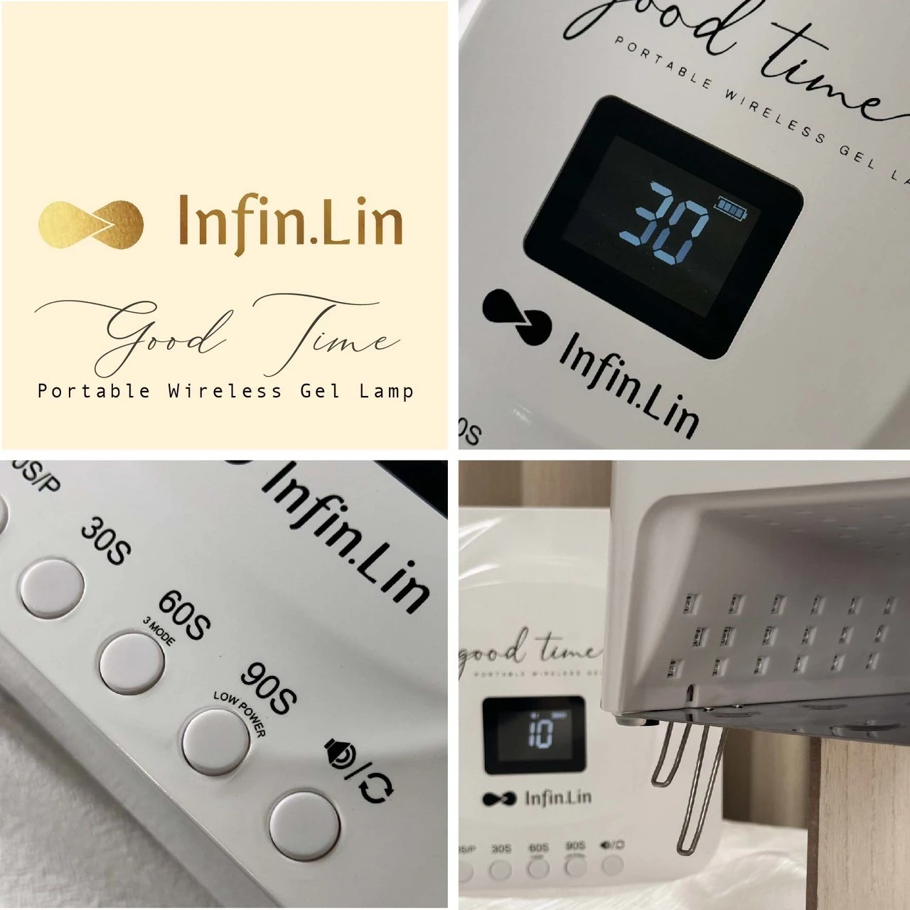 Infin.Lin 時光蓄電型凝膠燈