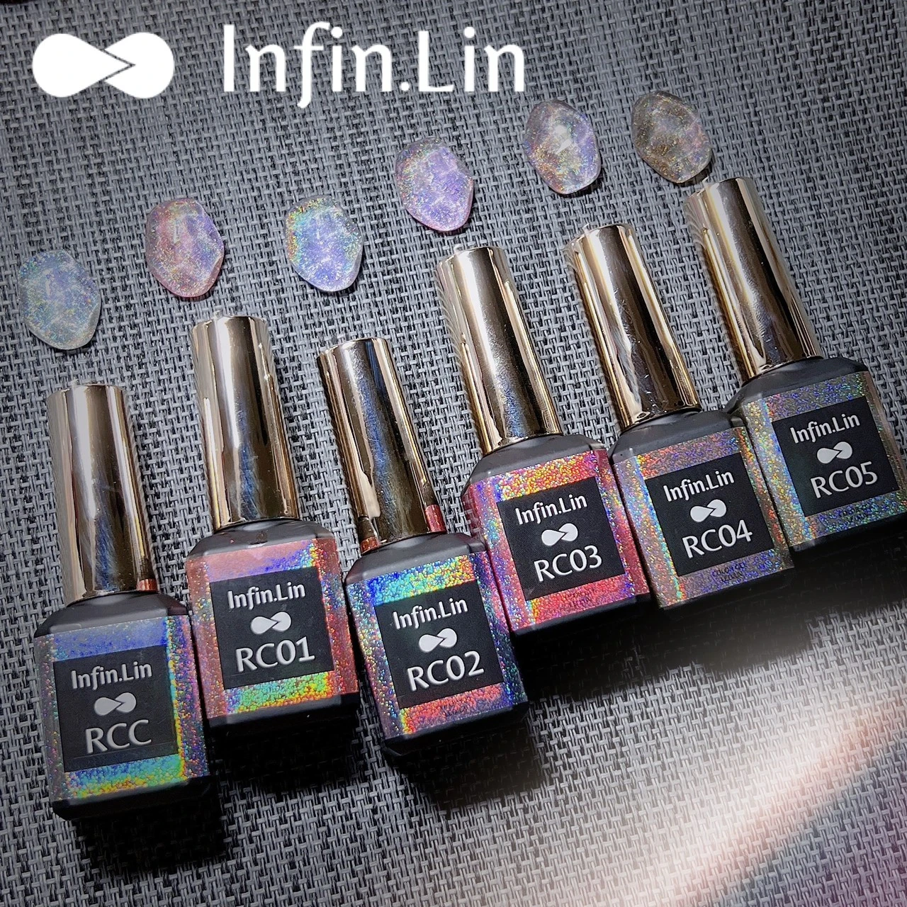 Infin.Lin 彩色甲油膠 彩虹貓眼系列（色號RCC～RC05）
