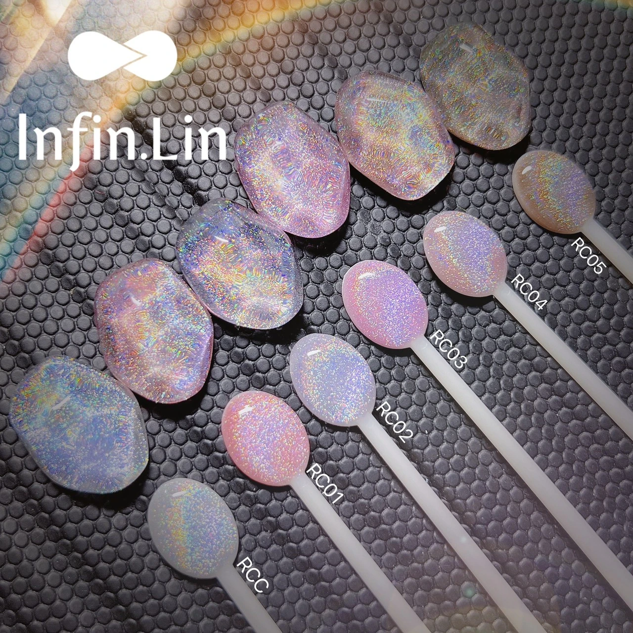 Infin.Lin 彩色甲油膠 彩虹貓眼系列（色號RCC～RC05）