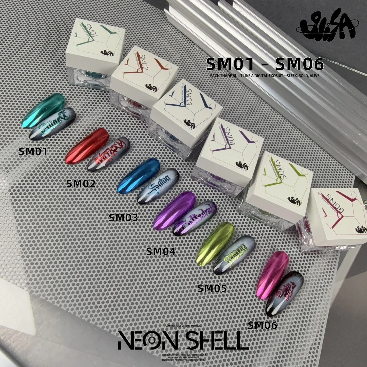 SIiSA 魔鏡粉 （色號SM01-SM06） 套組