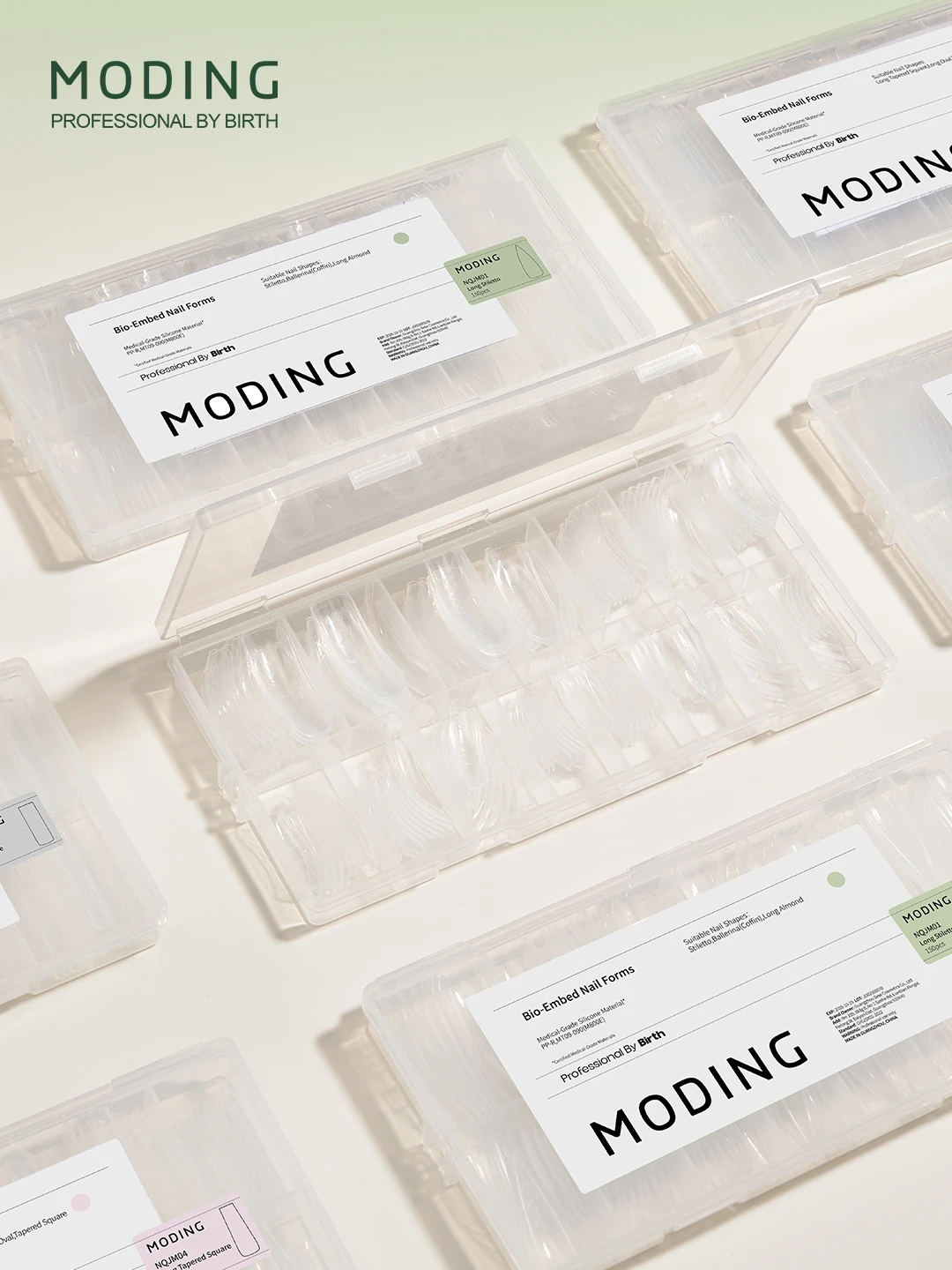 MODING 末町 仿生內嵌式甲模