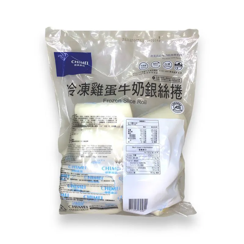 奇美雞蛋牛奶銀絲捲 10入