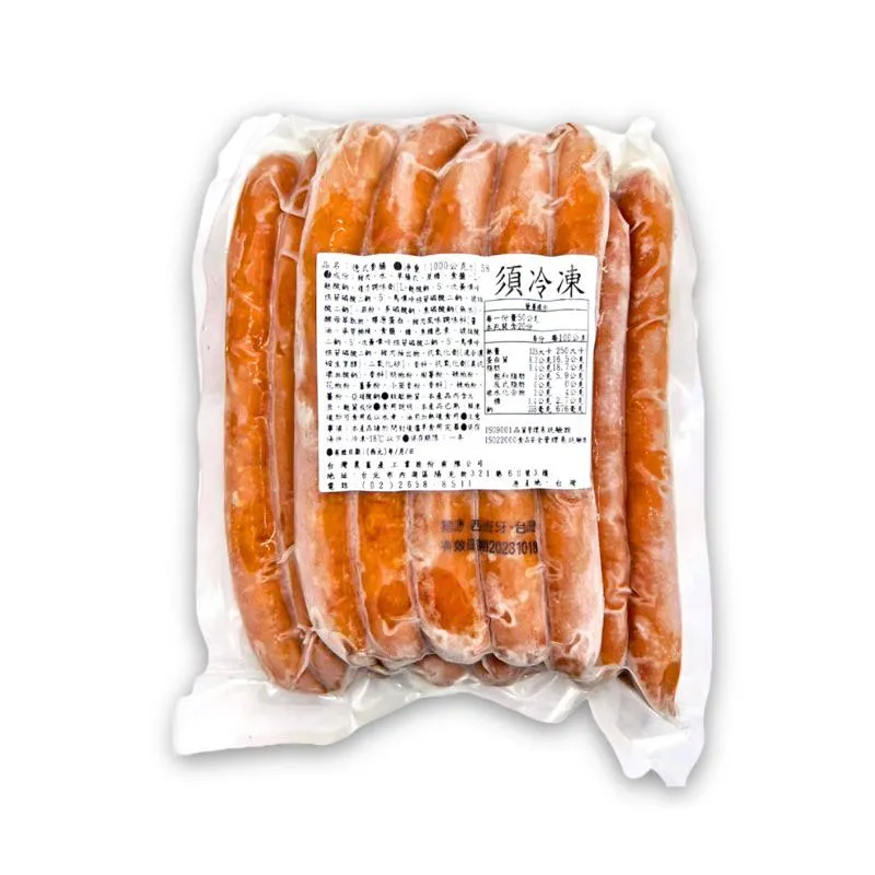台畜德式香腸 20入 含肉率較高