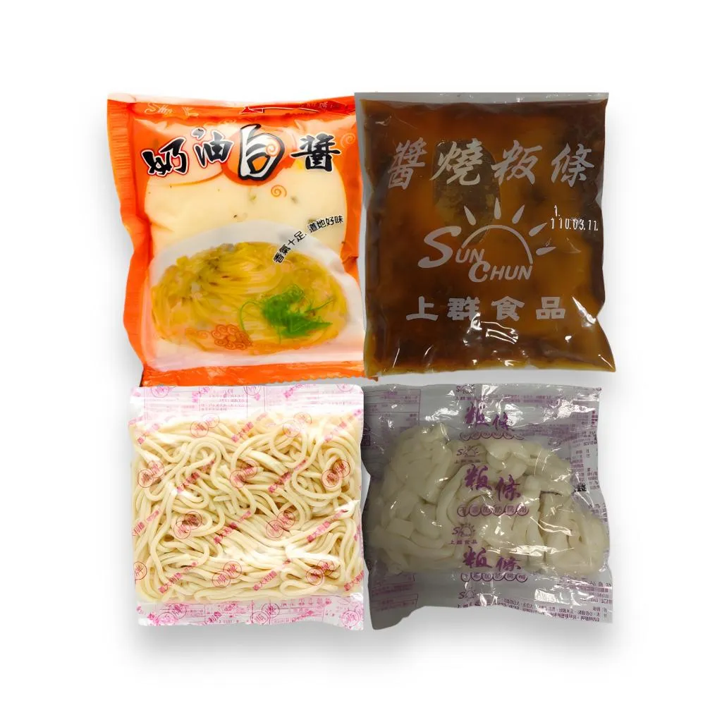 白醬烏龍麵/醬燒粄條  一組五入