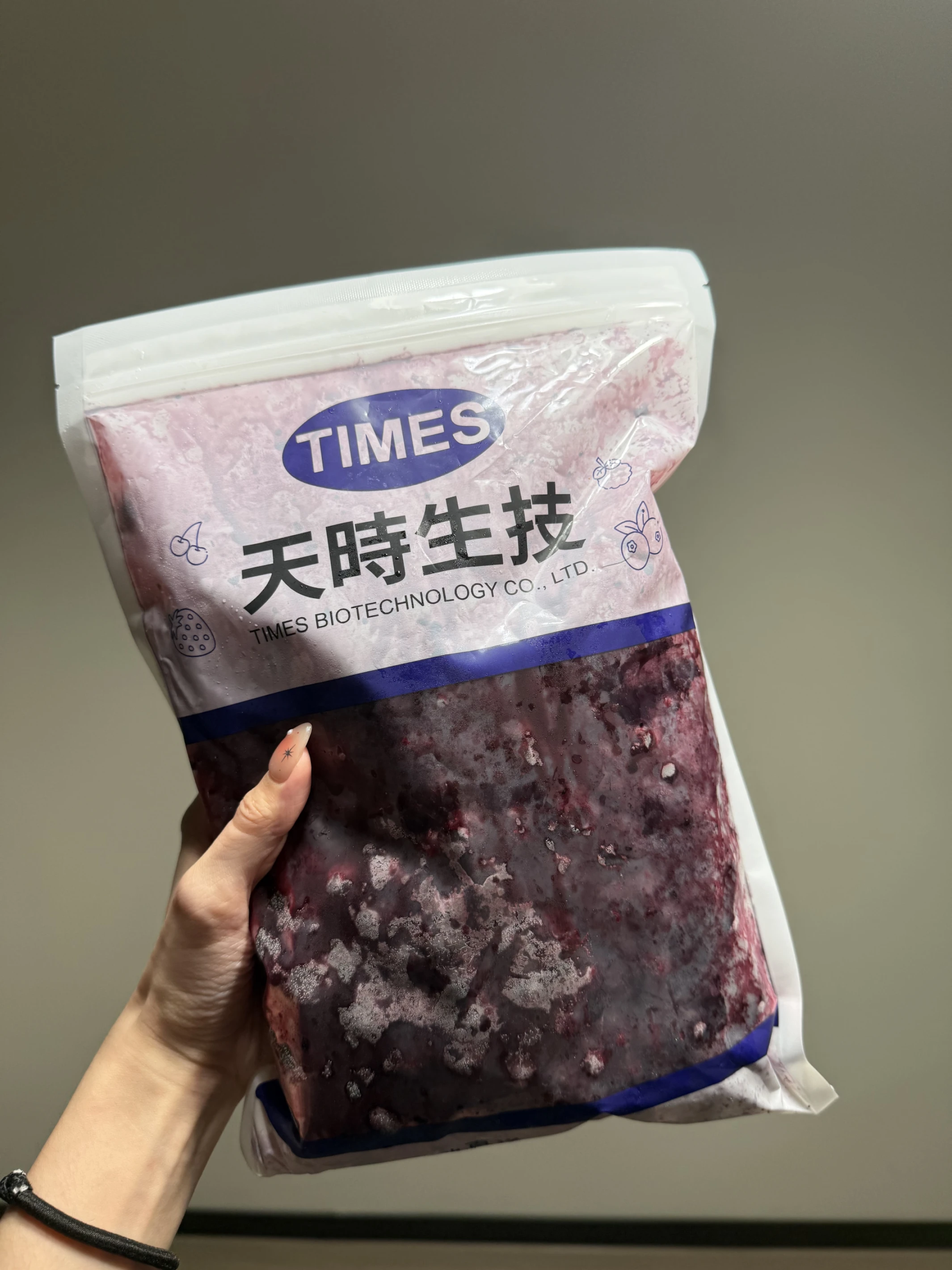 預購 需等待 10月底到貨 天時莓果 冷凍藍莓 栽種 1KG 藍莓 謝謝