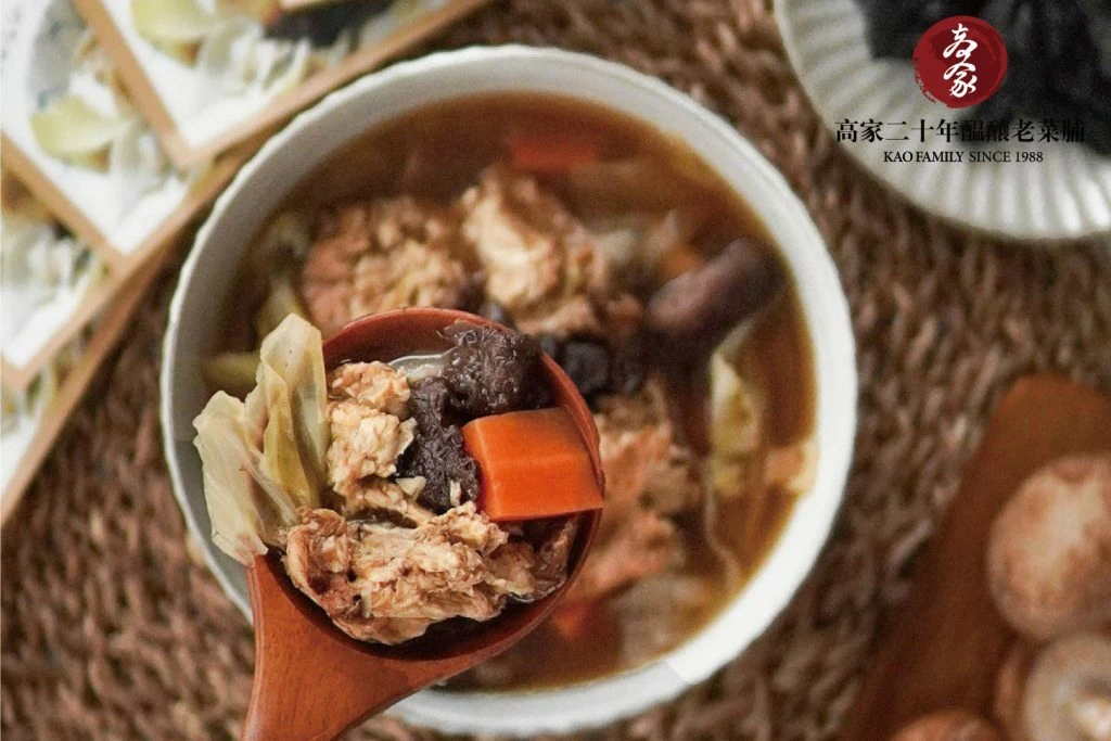 【蔬食老菜脯藥膳湯】食補暖胃新選擇