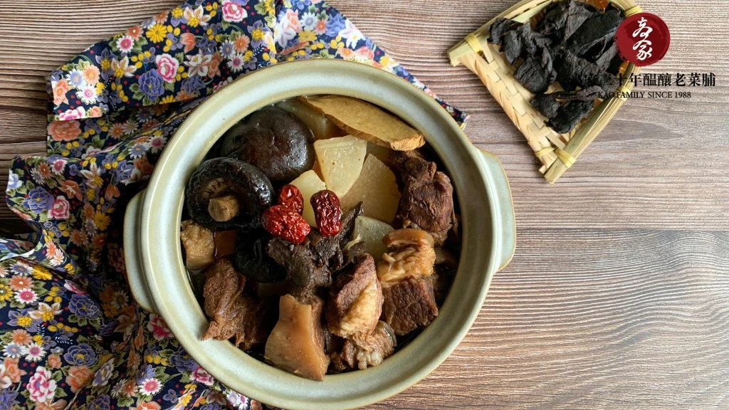【老菜脯蘿蔔羊肉燉湯】立冬節氣，燉湯強健補身