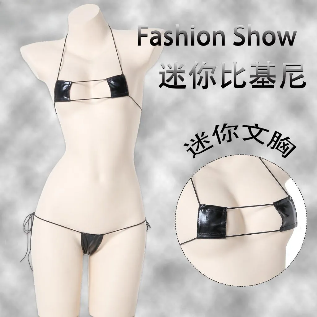 °• 𝘔𝘖𝘔𝘖𝘕𝘈 •°🫧現貨🫰極幻三點 性感綁帶 比基尼 極簡極致性感的三點式 016