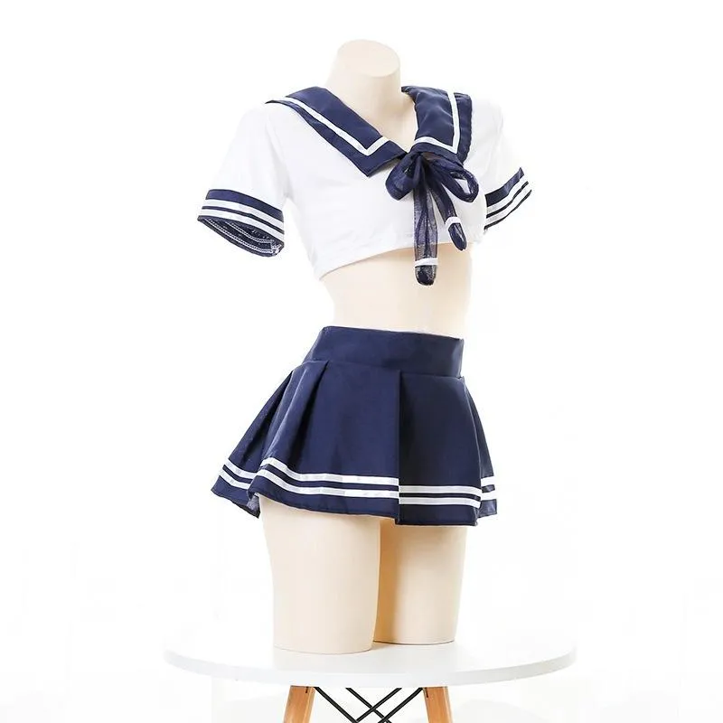 °• 𝘔𝘖𝘔𝘖𝘕𝘈 •°🫧現貨🫰有大尺碼- JK日系 水手服可愛 性感 學生制服 超短裙  角色扮演服 1205