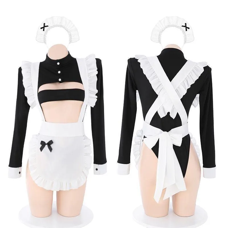 °• 𝘔𝘖𝘔𝘖𝘕𝘈 •°🫧現貨🫰 極致服務 有大尺碼 多穿法女僕制服誘惑 性感情趣內衣 誘惑火辣女僕 114