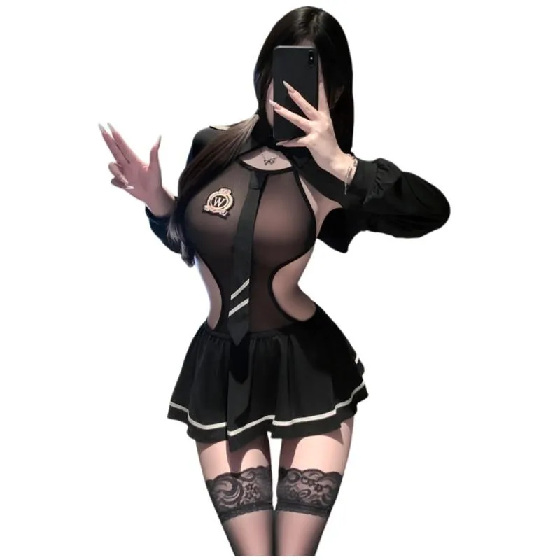 °• 𝘔𝘖𝘔𝘖𝘕𝘈 •°🫧現貨🫰 違禁校規 性感學院風日系水手服情趣內衣性感睡衣 情趣内衣 睡衣 内衣 短裙1615